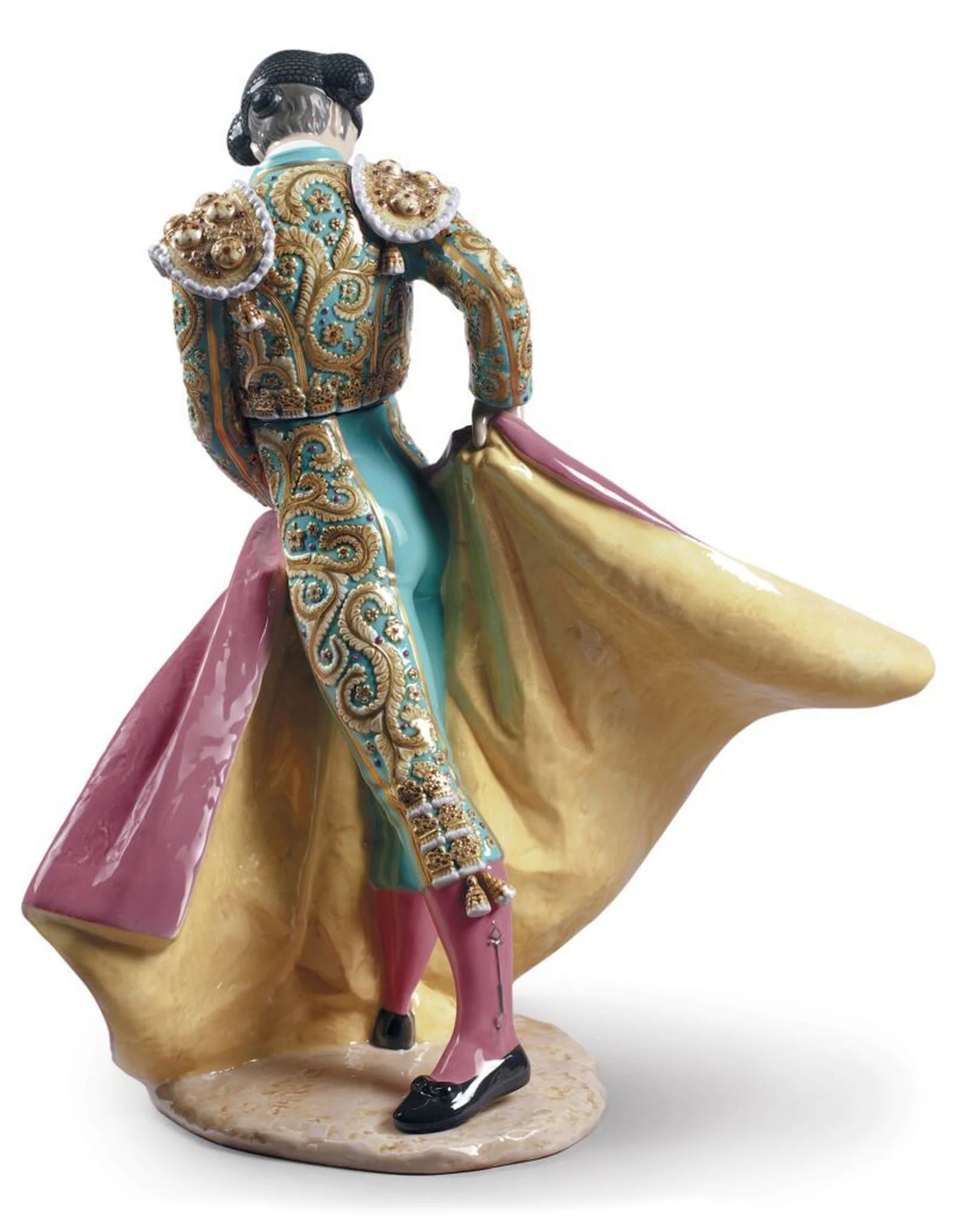 Lladro Matador Man Sculpture Green Outfit Limited Edition - Image 5