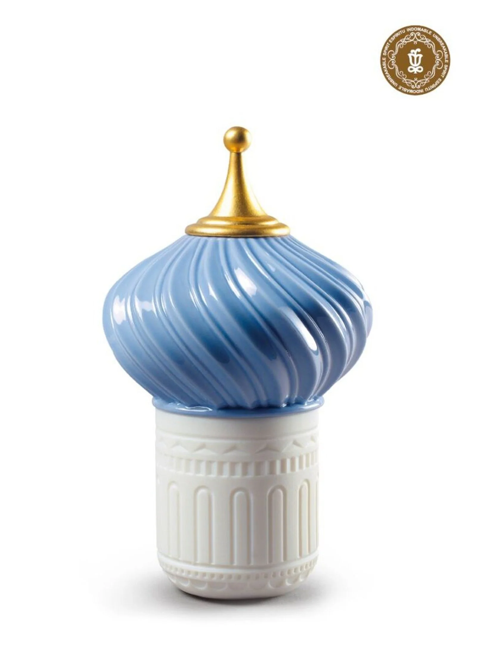 Lladro Mauve Spire Candle 1001 Lights Unbreakable Spirit Scent - Image 6