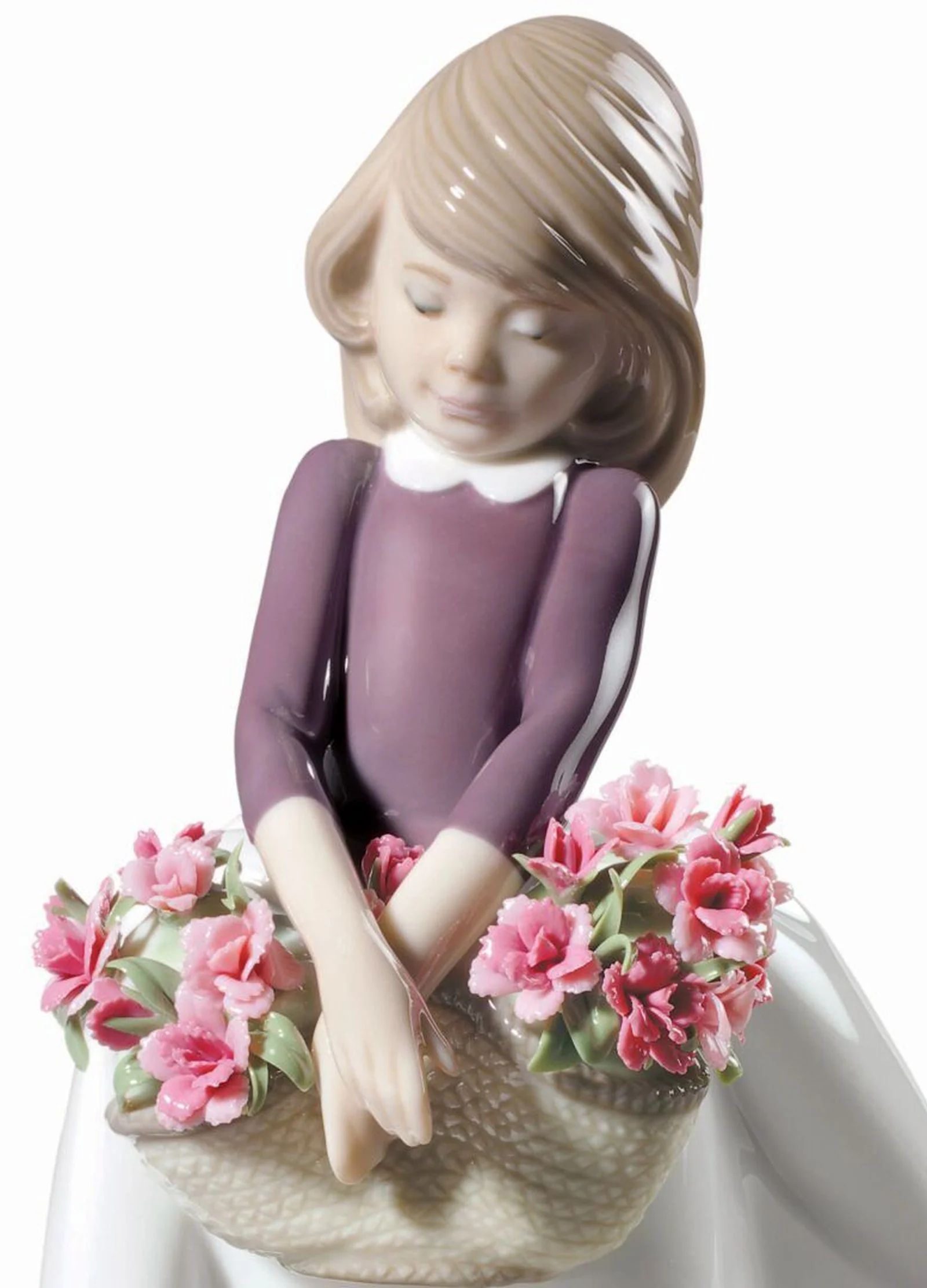 Lladro May Flowers Girl Figurine - Image 2