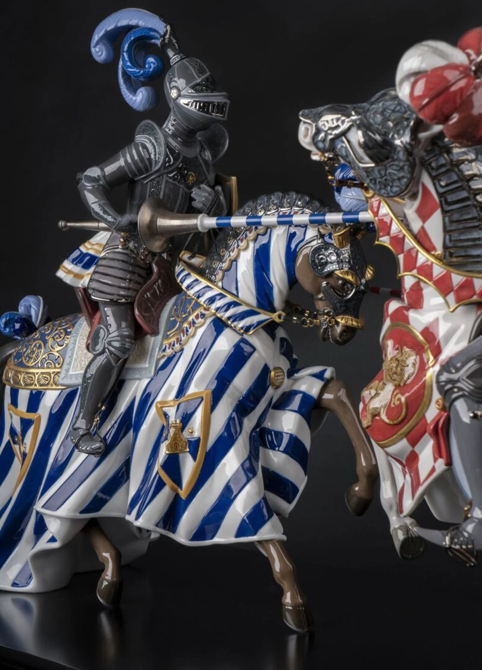 Lladro Medieval Tournament Sculpture - Limited Edition - Image 2