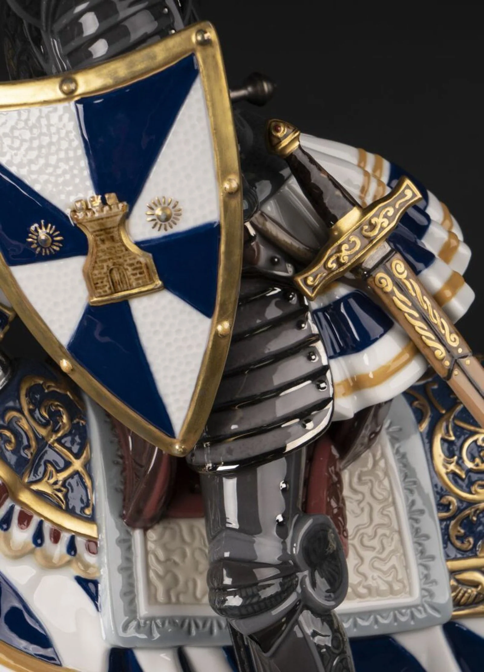Lladro Medieval Tournament Sculpture - Limited Edition - Image 6