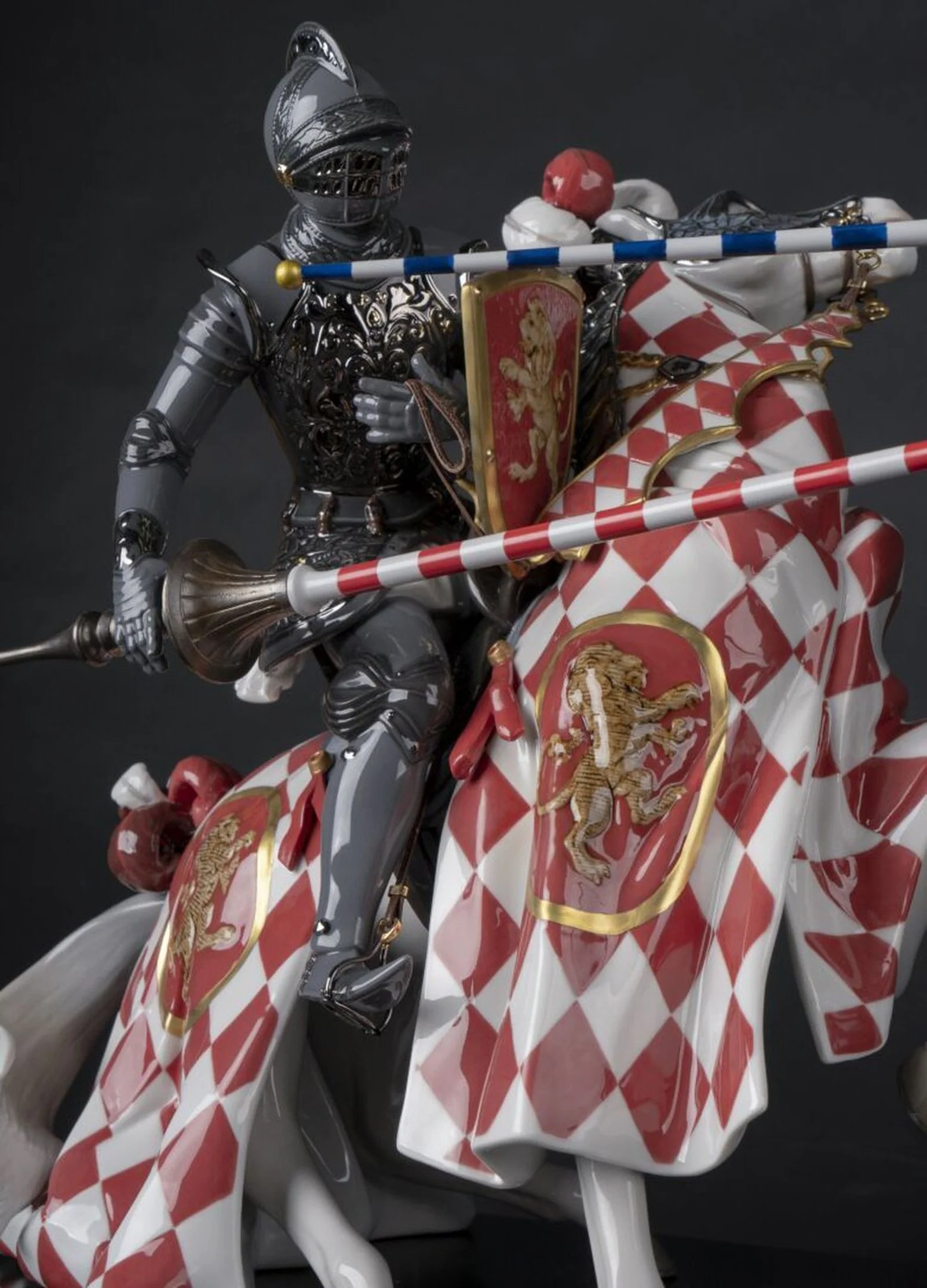 Lladro Medieval Tournament Sculpture - Limited Edition - Image 8