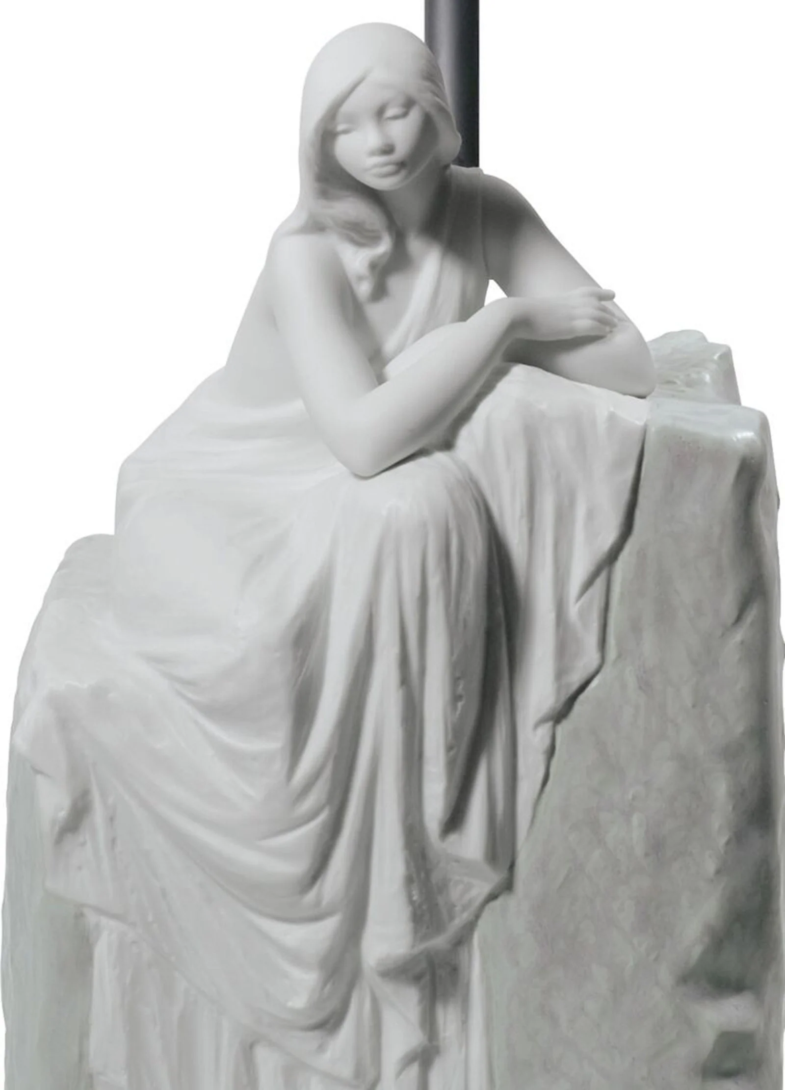 Lladro Meditating Woman Table Lamp (US) - Image 4