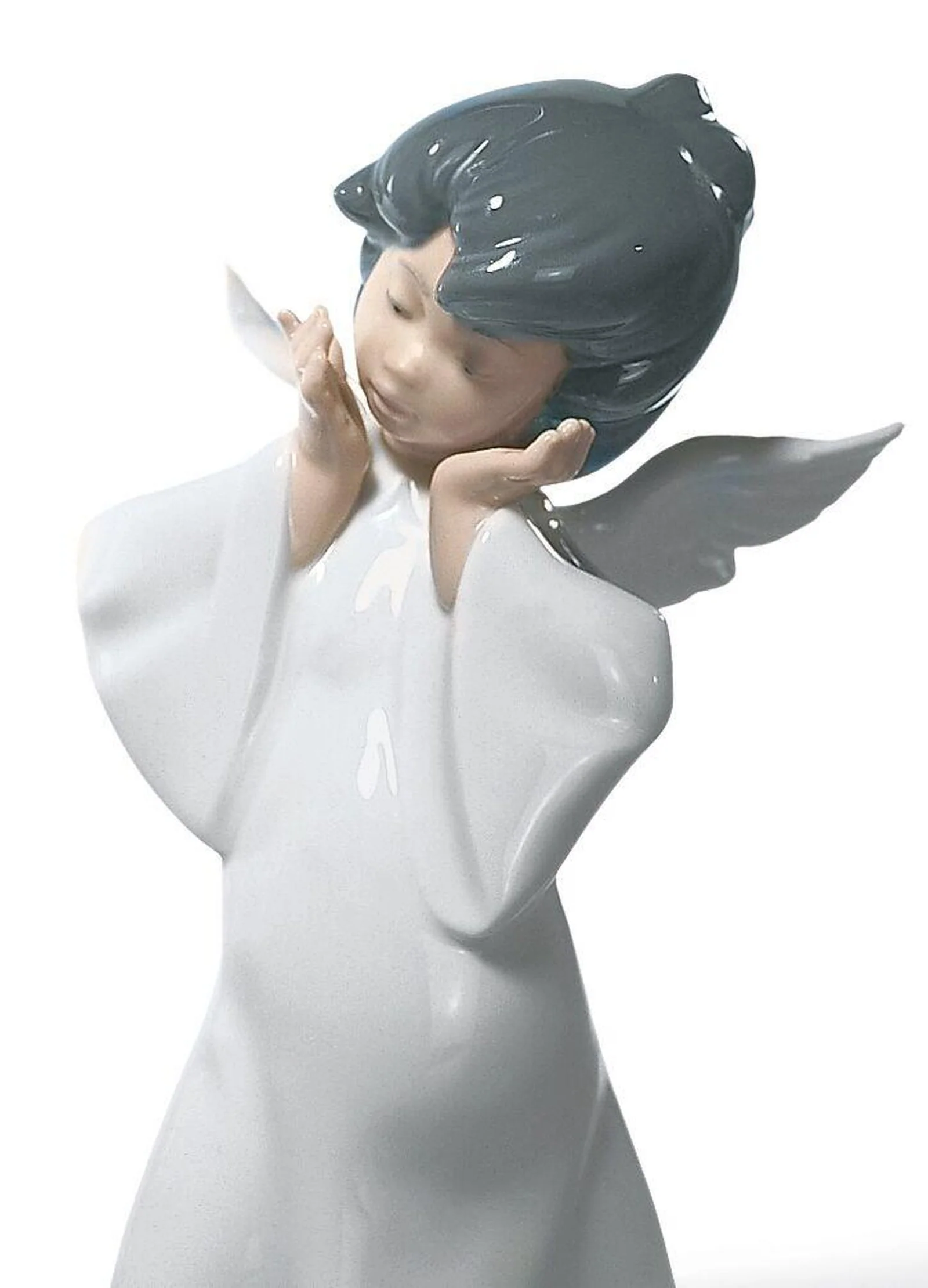 Lladro Mime Angel Figurine - Image 2