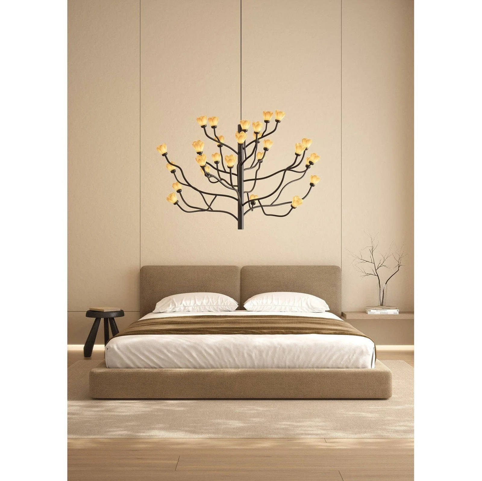Lladro Mokuren Chandelier - Image 2