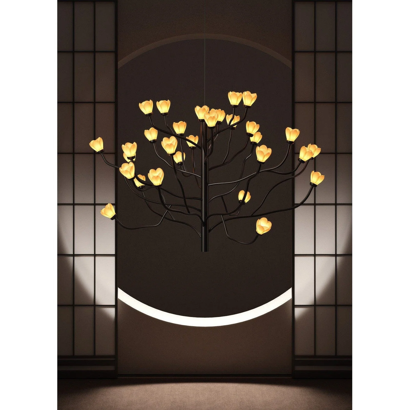 Lladro Mokuren Chandelier - Image 3