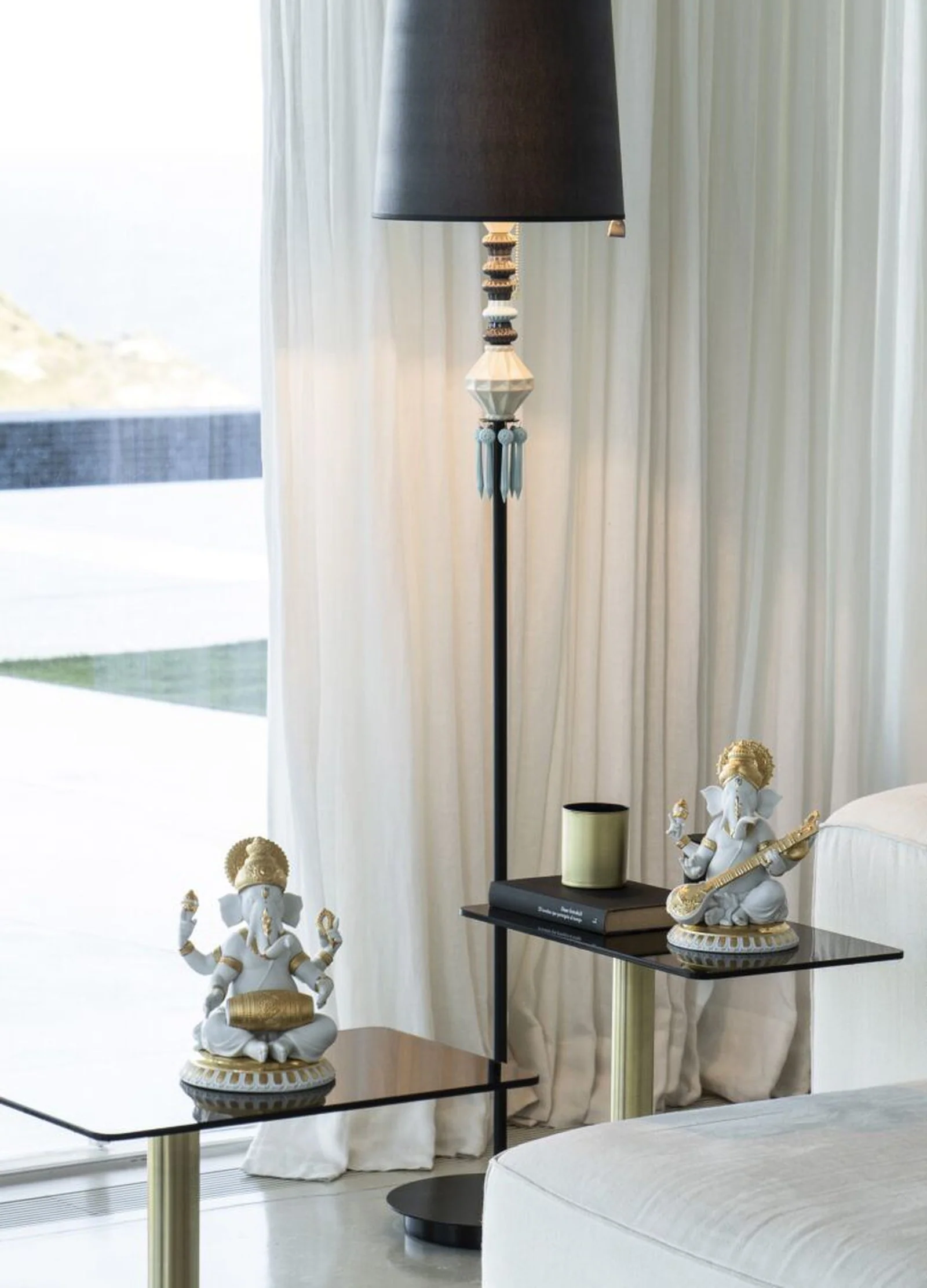 Lladro Mridangam Ganesha Figurine - Image 9