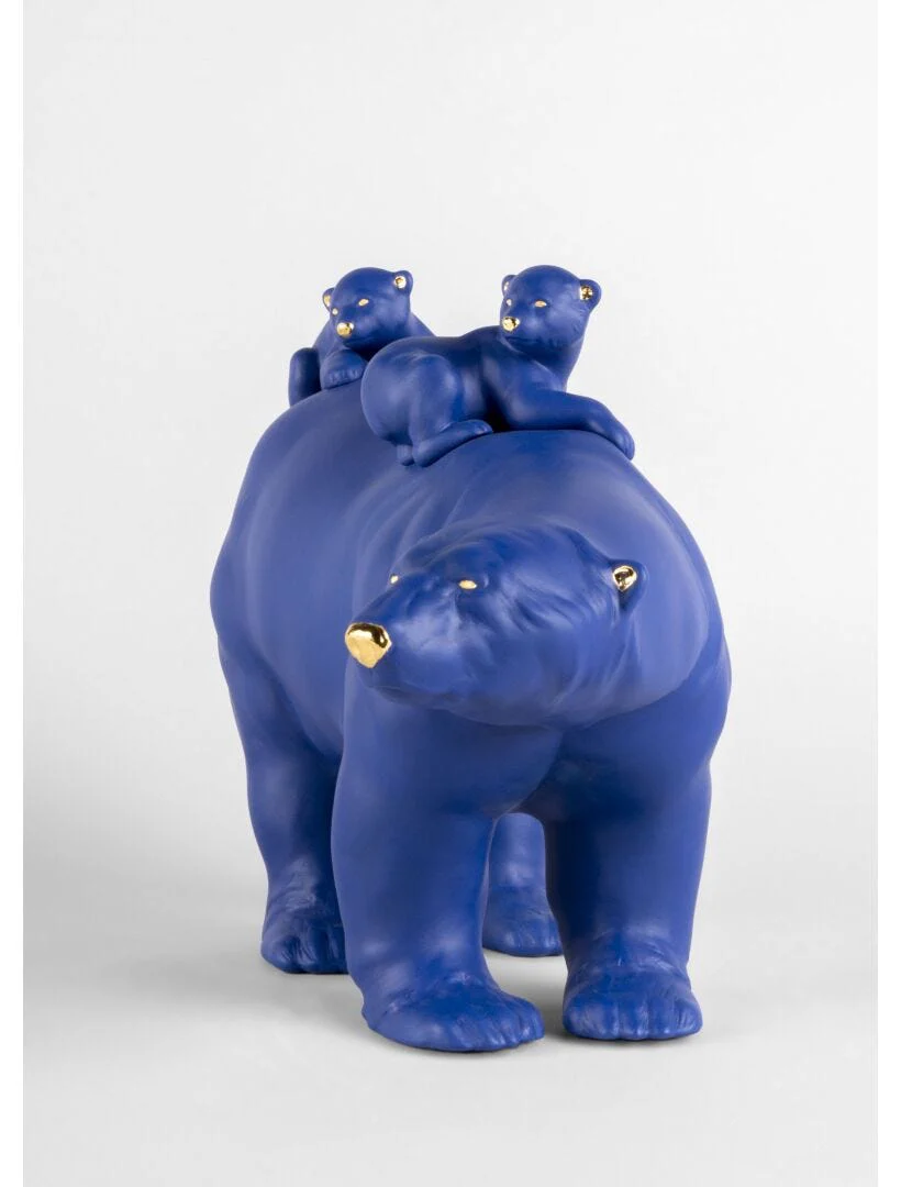 Lladro Mummy Bear And Babies - Image 3