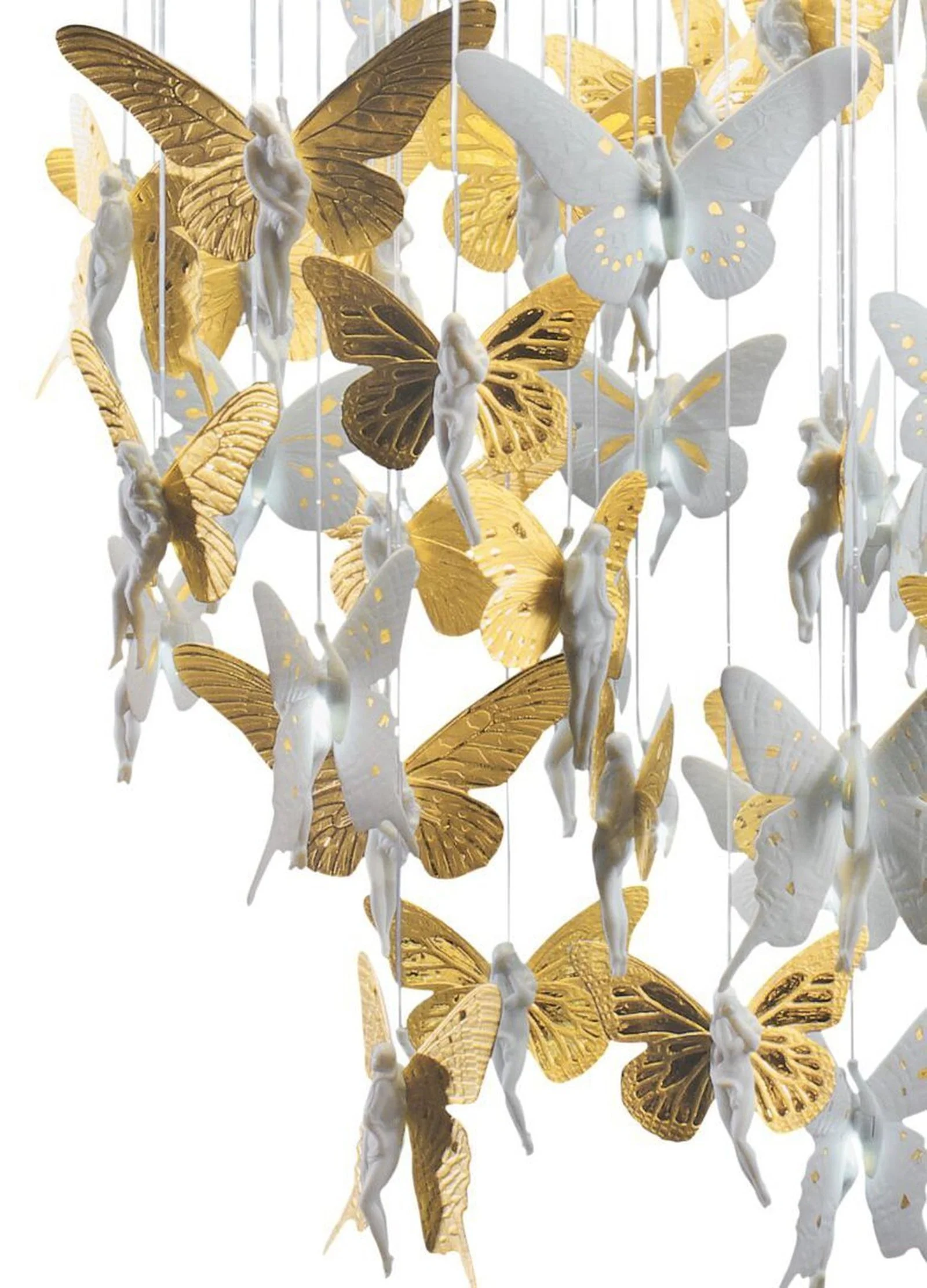 Lladro Niagara Chandelier 23" - Image 3