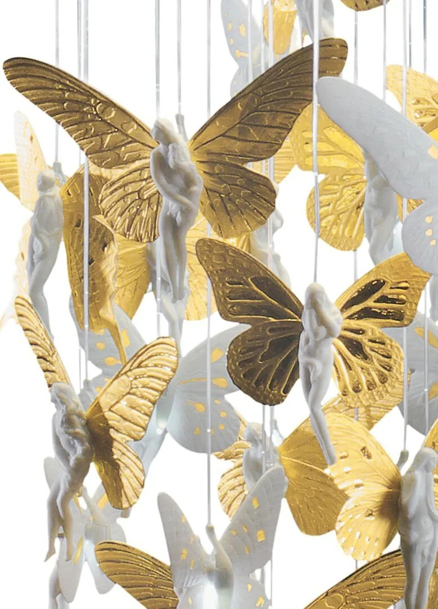 Lladro Niagara Chandelier 31" - Image 9