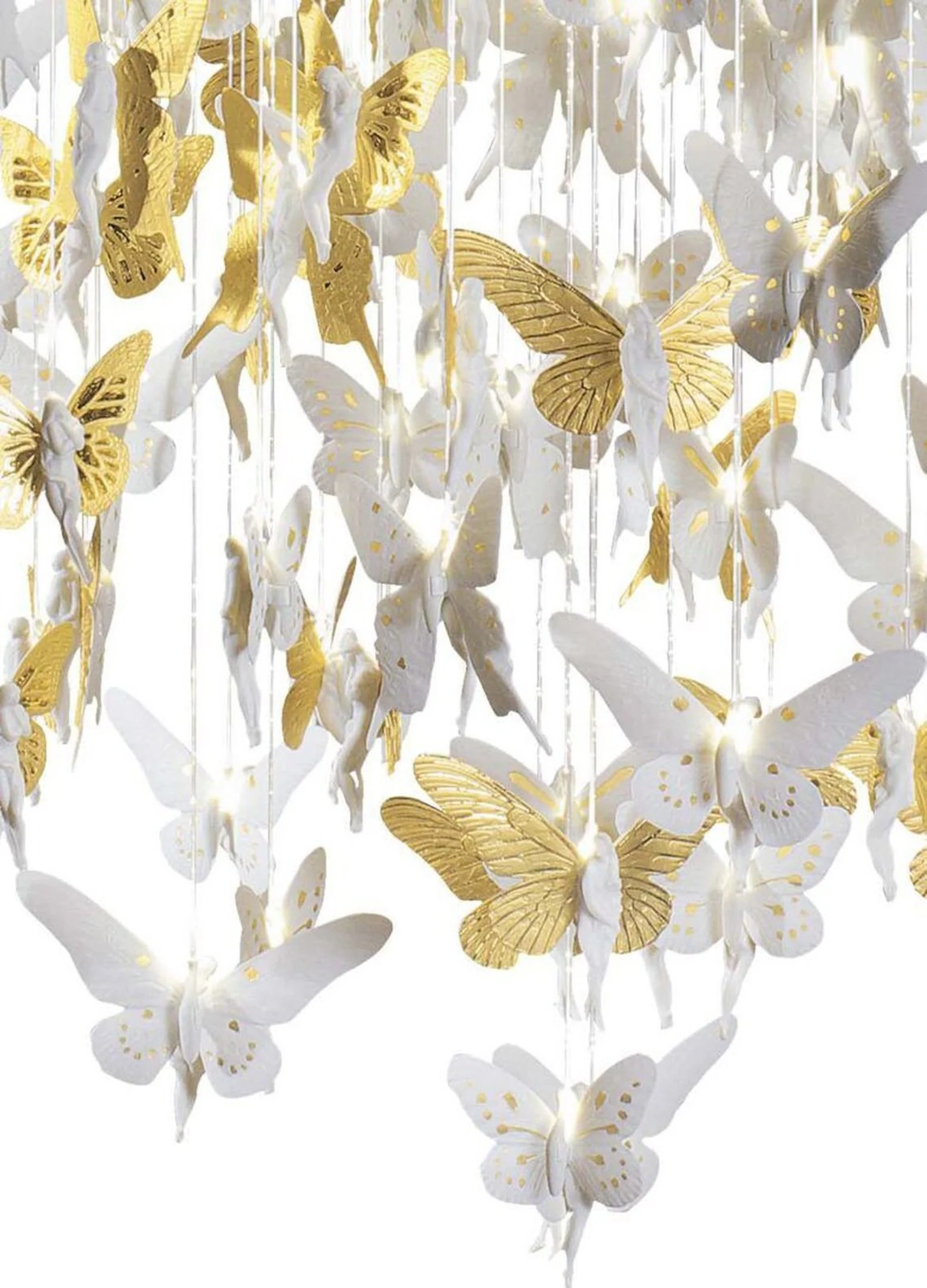 Lladro Niagara Chandelier 43" - Image 9