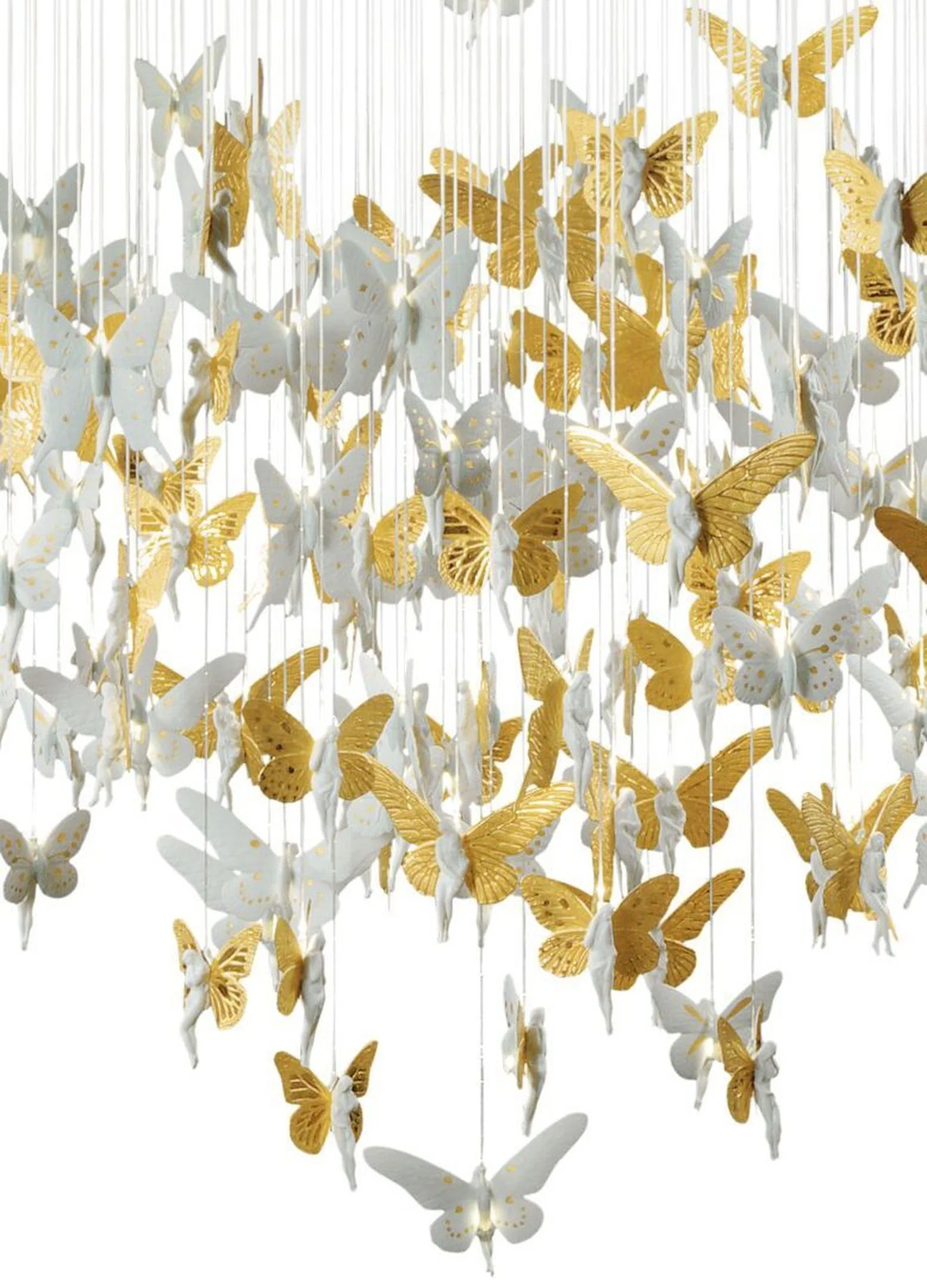 Lladro Niagara Chandelier 53" - Image 8