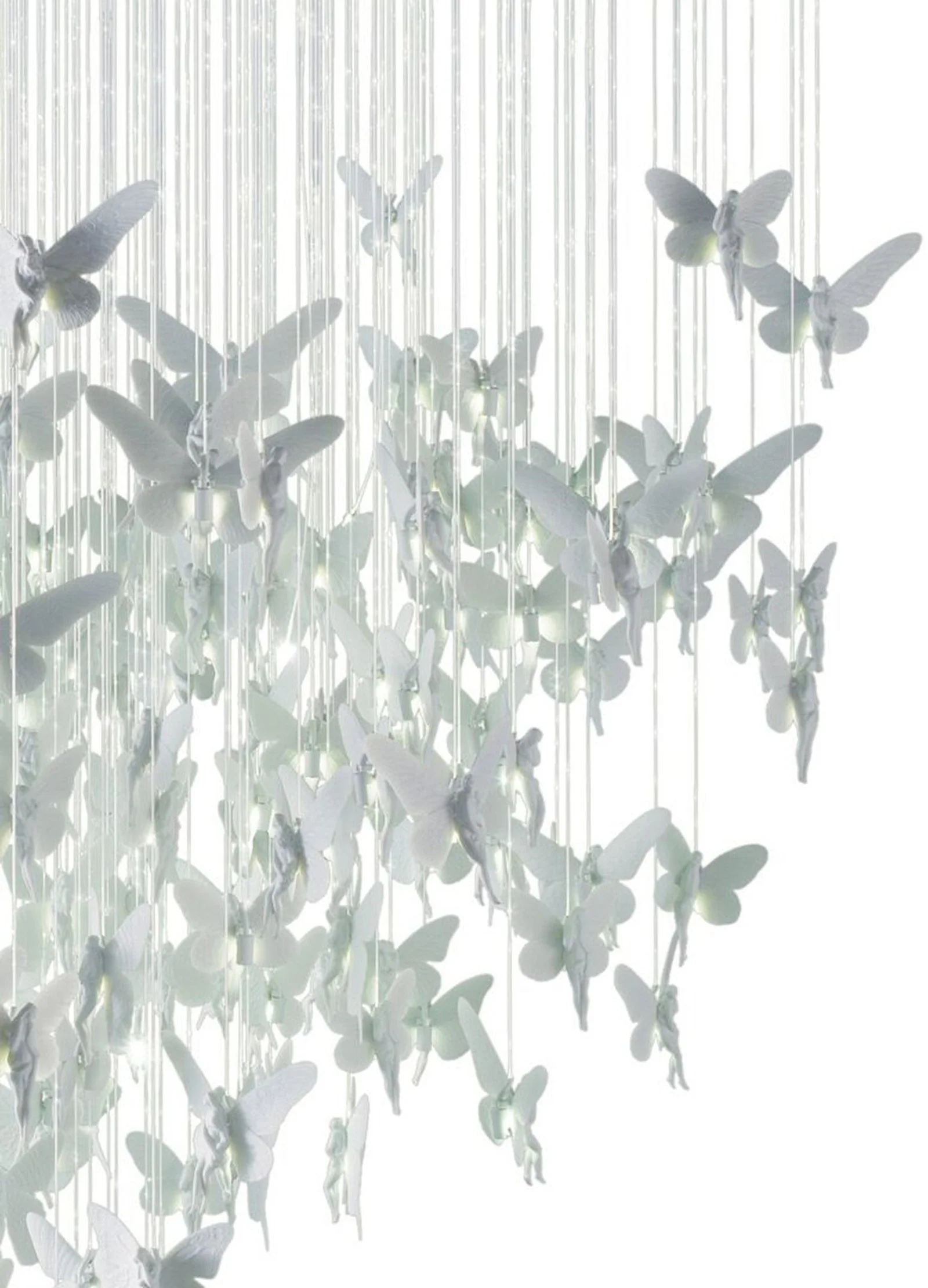 Lladro Niagara Chandelier 78" - Image 2
