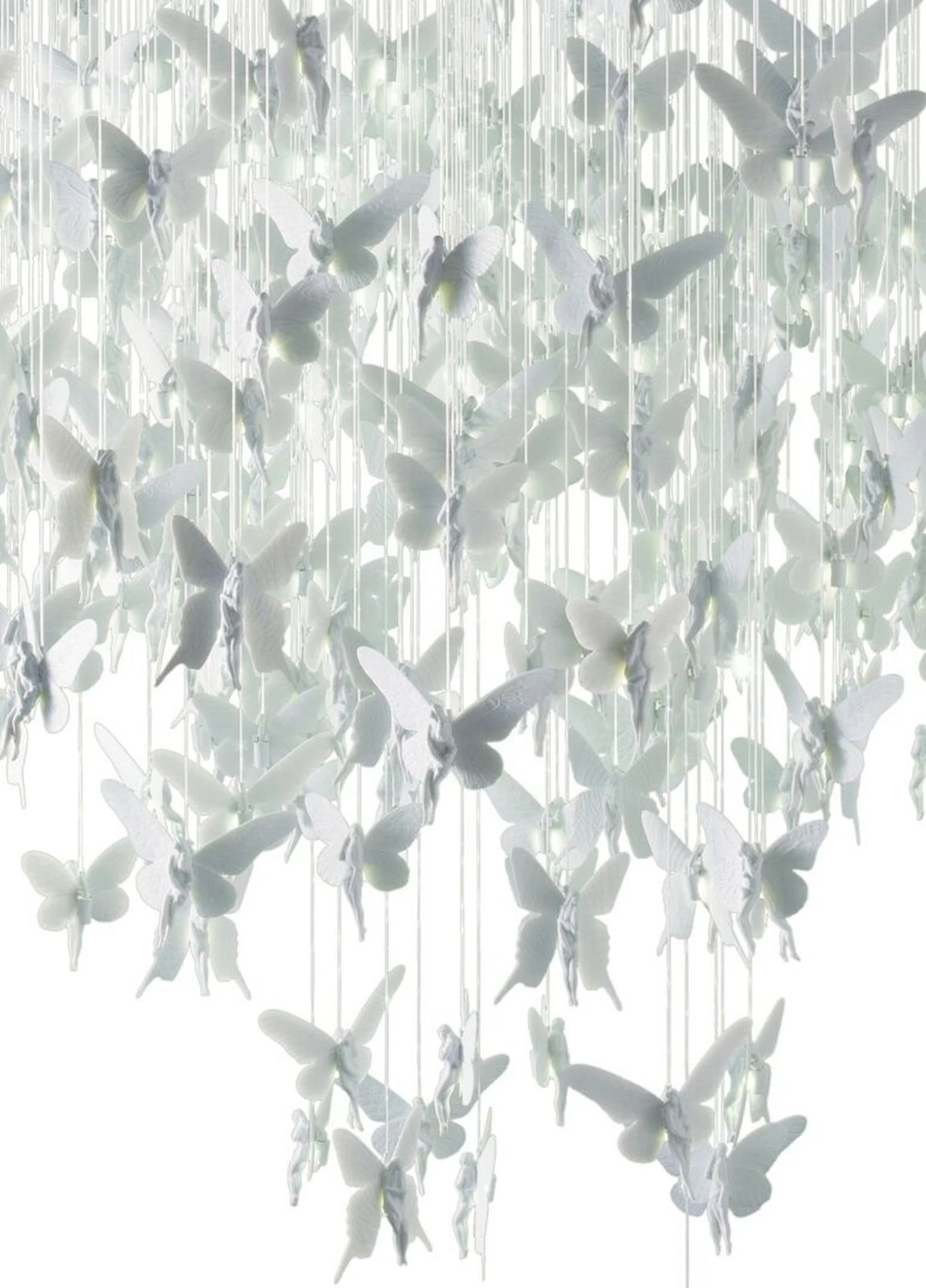 Lladro Niagara Chandelier 78" - Image 3