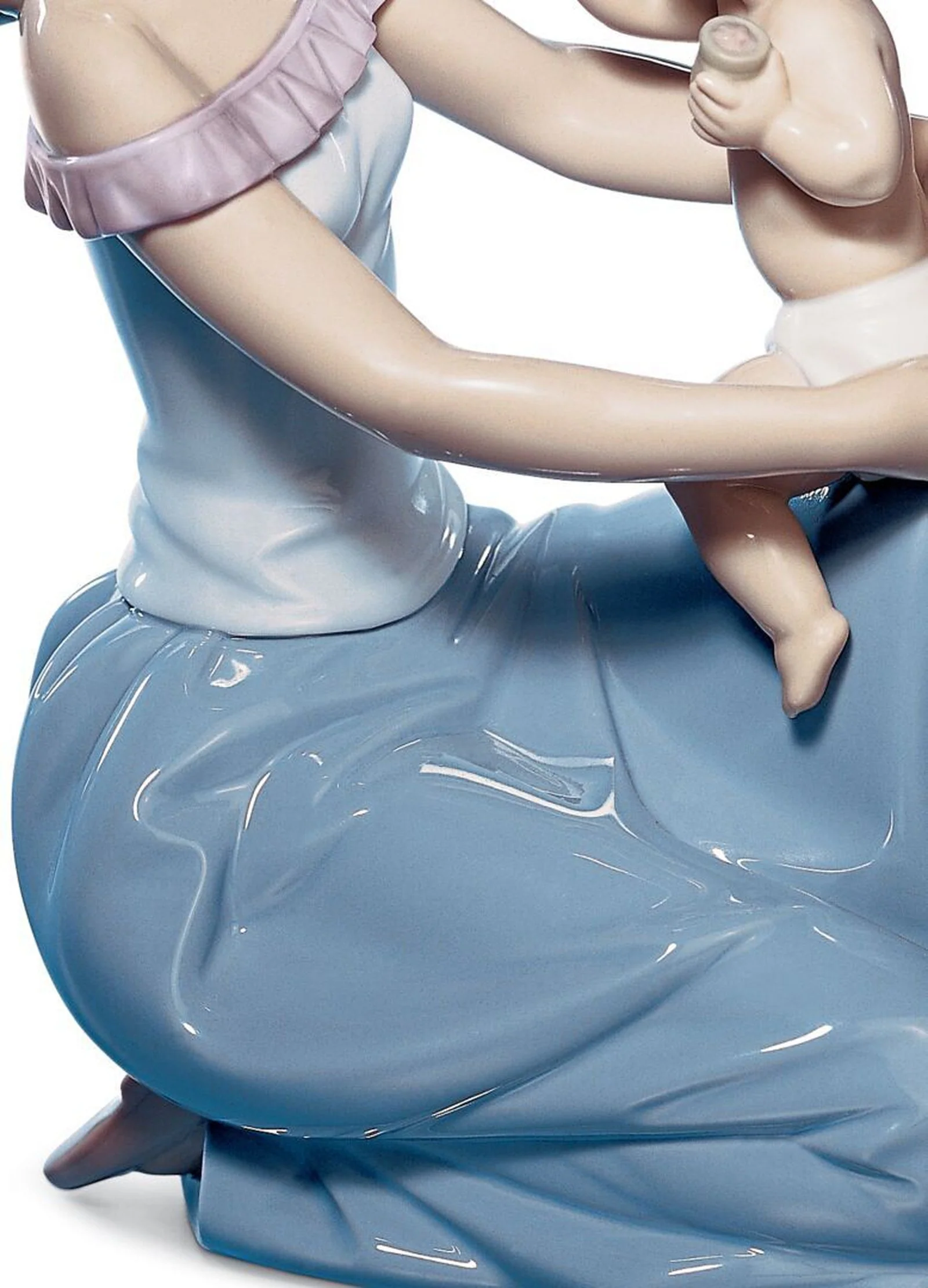 Lladro One for You one for Me Mother Figurine - Image 5