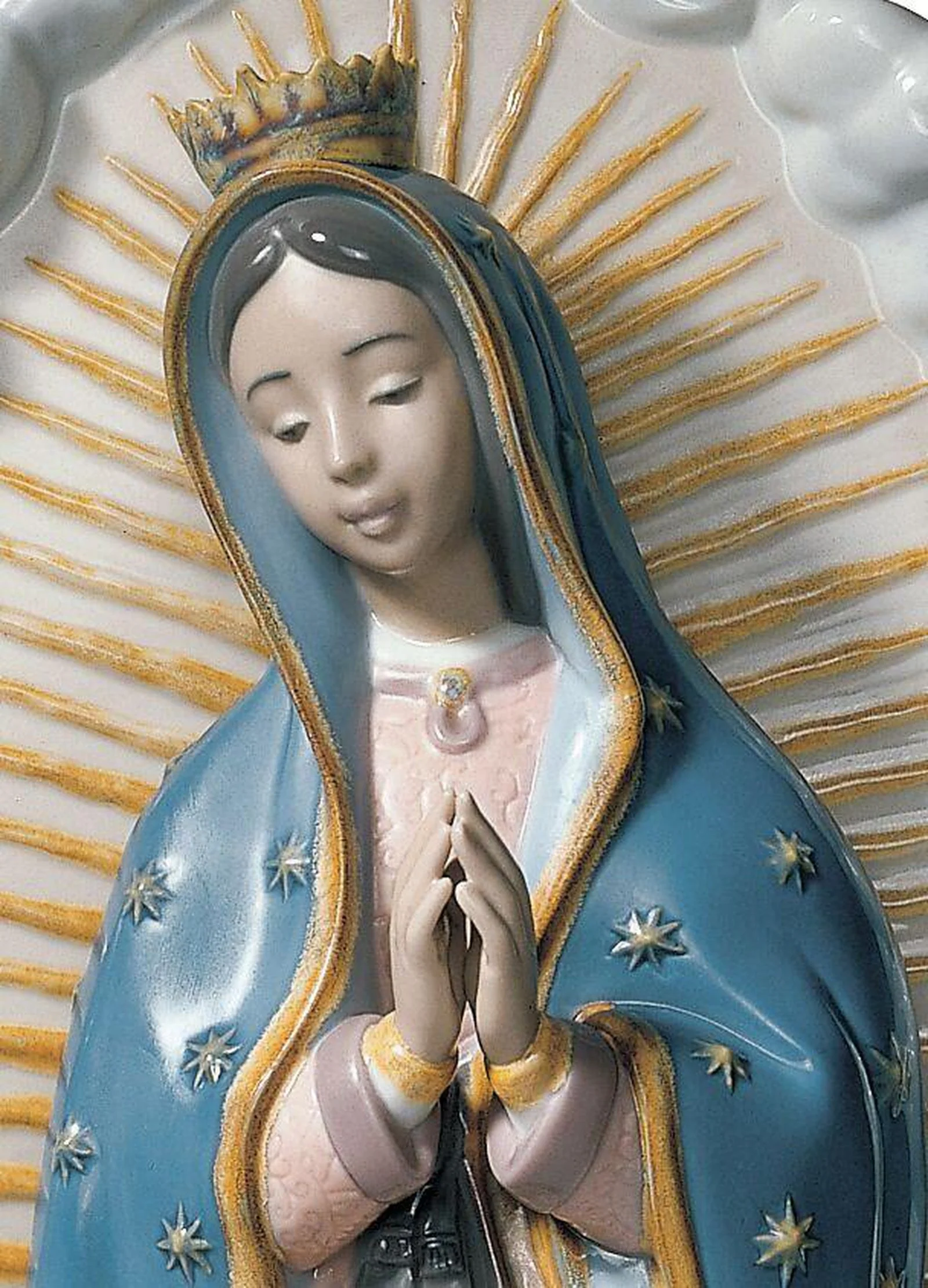 Lladro Our Lady of Guadalupe Figurine - Image 2