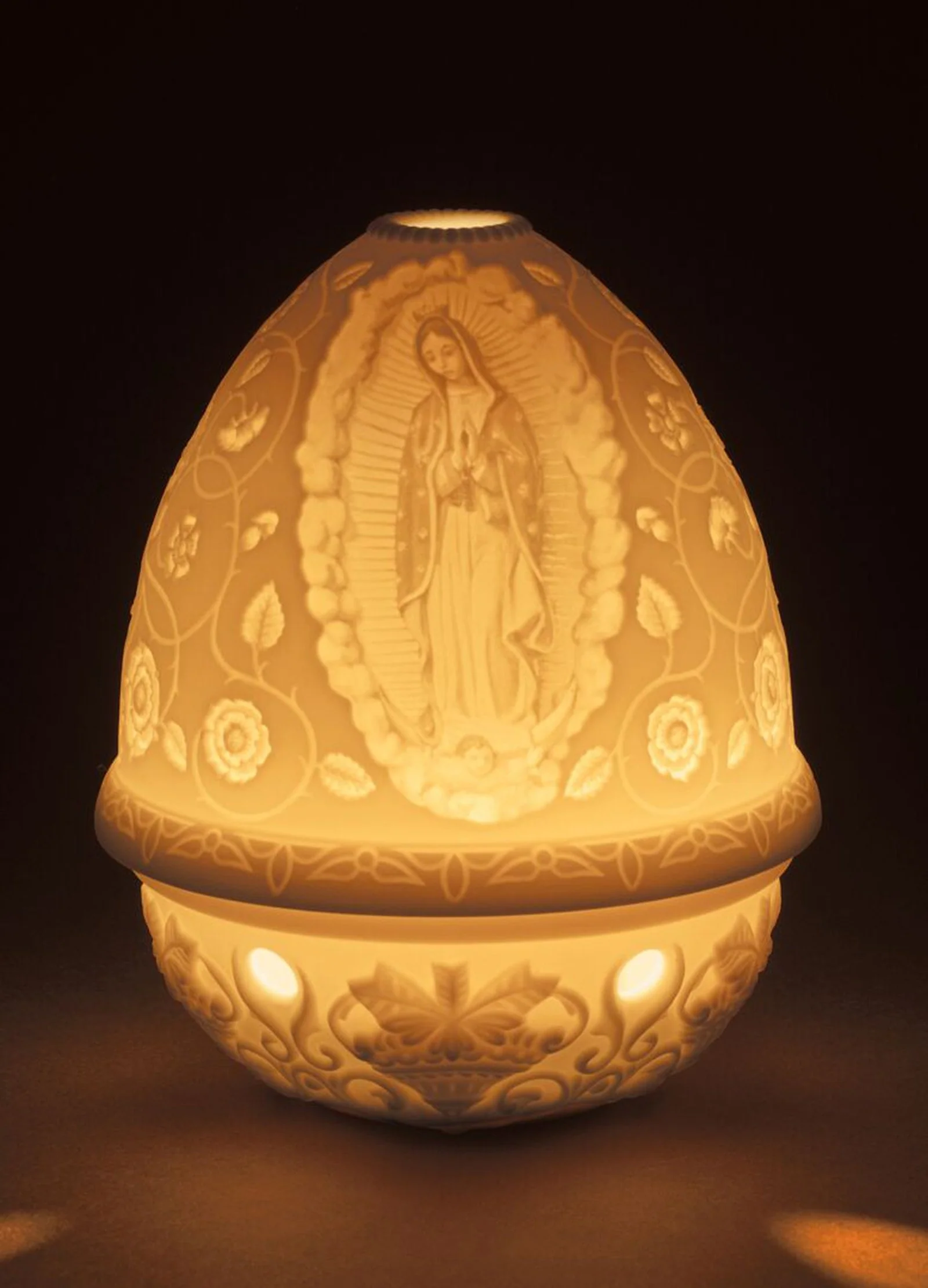 Lladro Our Lady Of Guadalupe Lithophane - Image 2