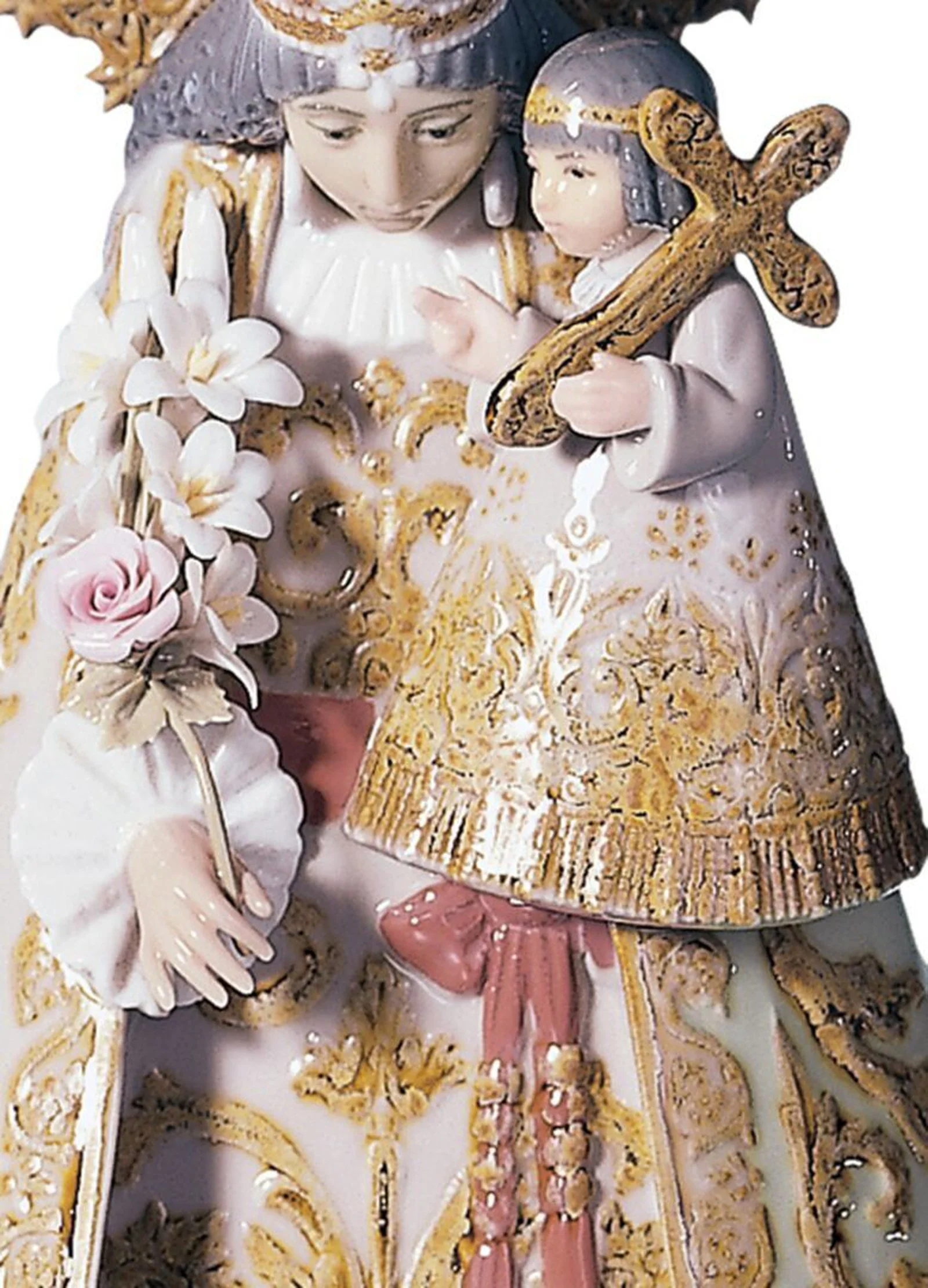 Lladro Our Lady of The Forsaken Figurine Numbered Edition - Image 3