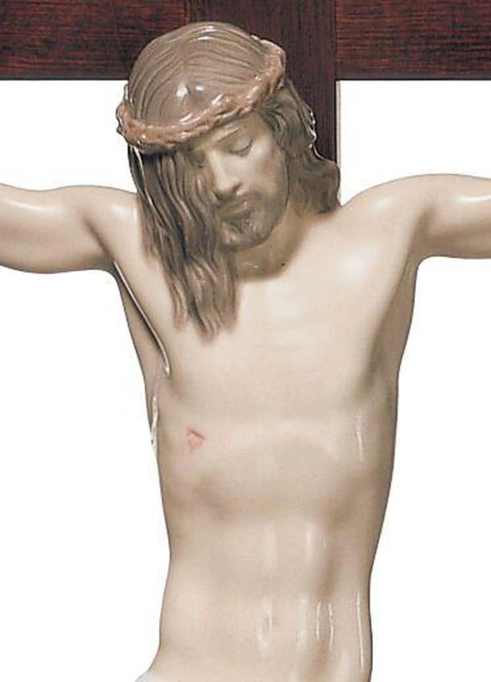 Lladro Our Savior Crucifix Figurine Tabletop - Image 2