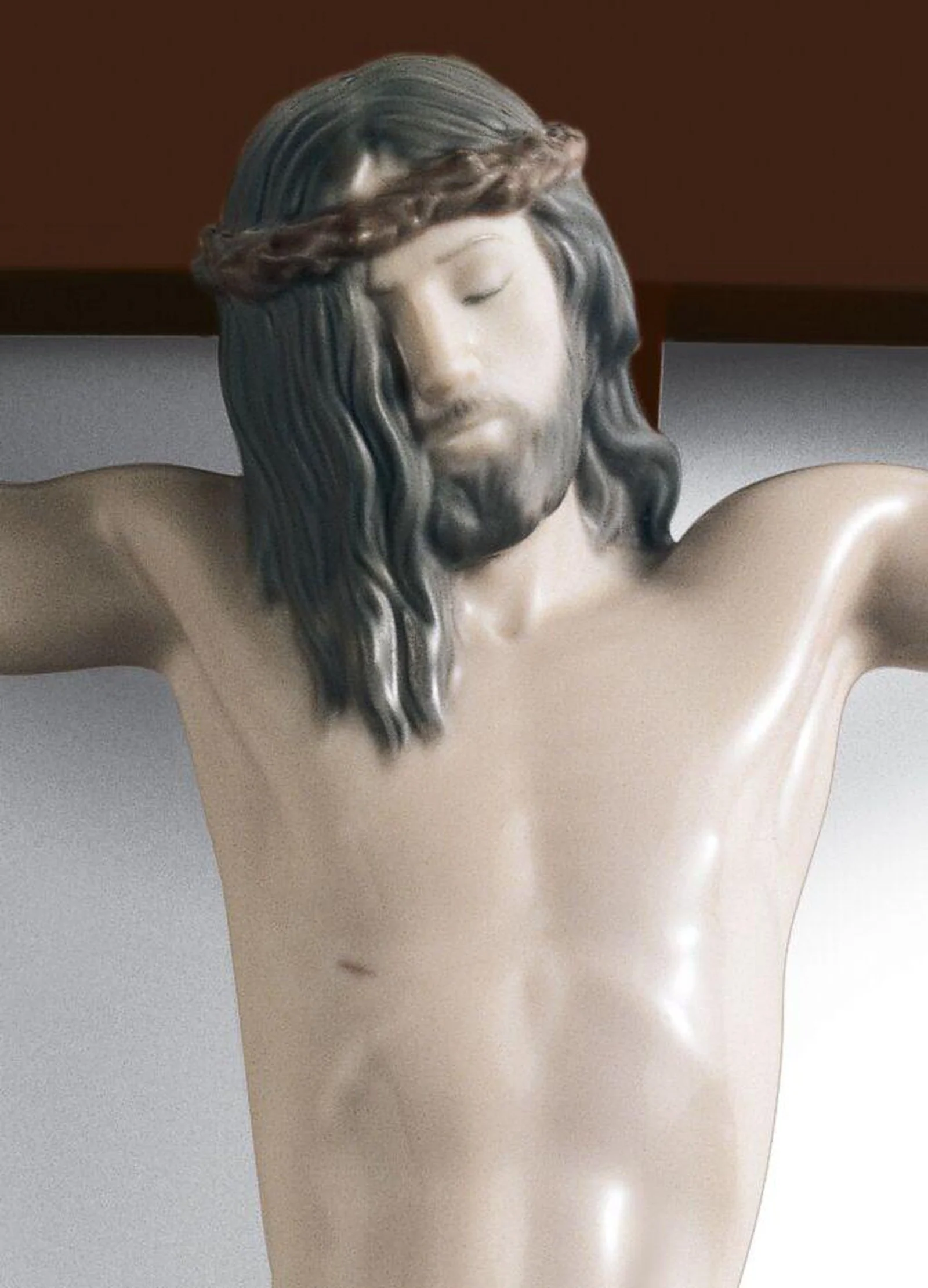 Lladro Our Saviour Crucifix Figurine Wall Art - Image 2