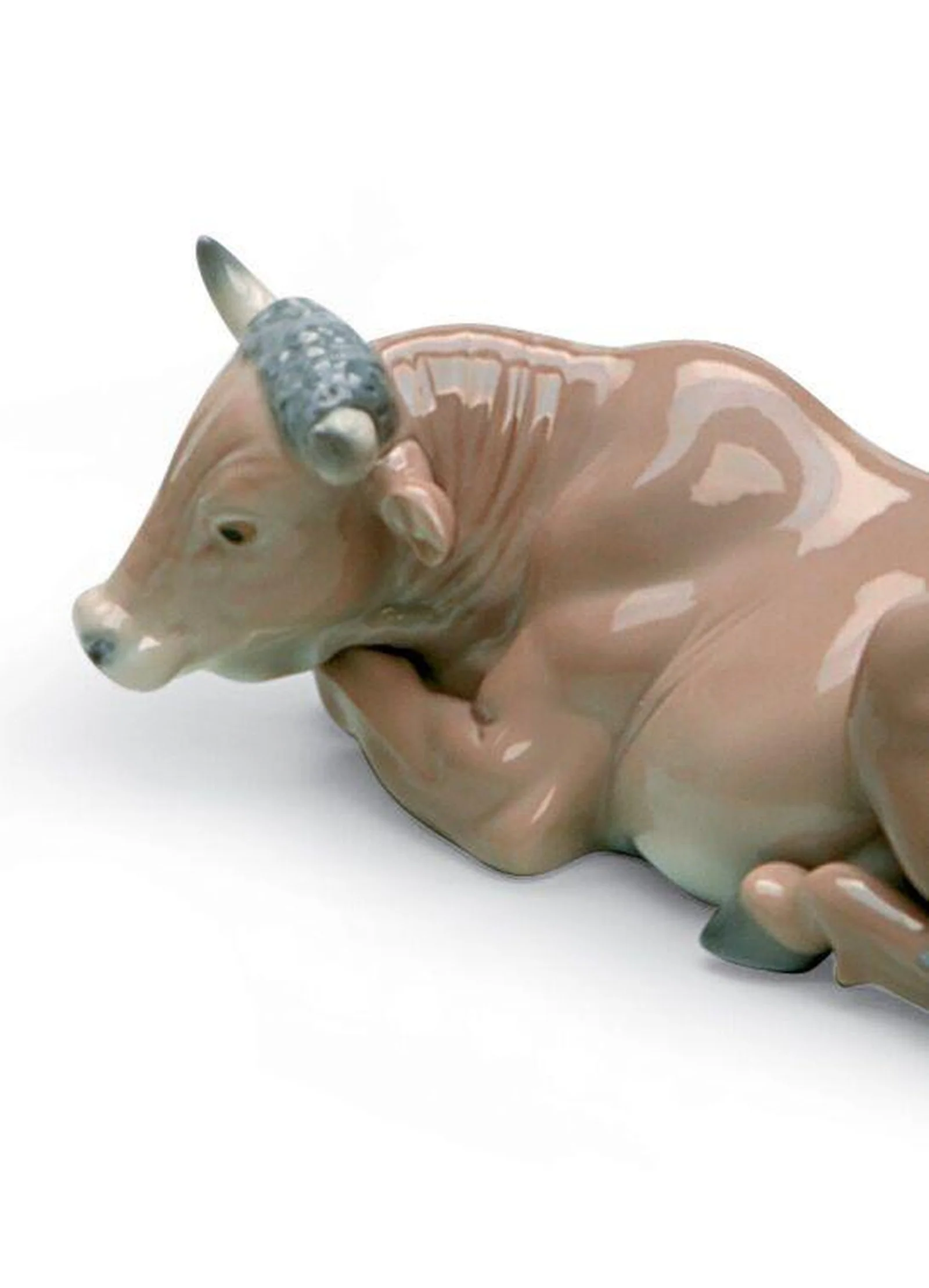 Lladro Ox Nativity Figurine - Image 2