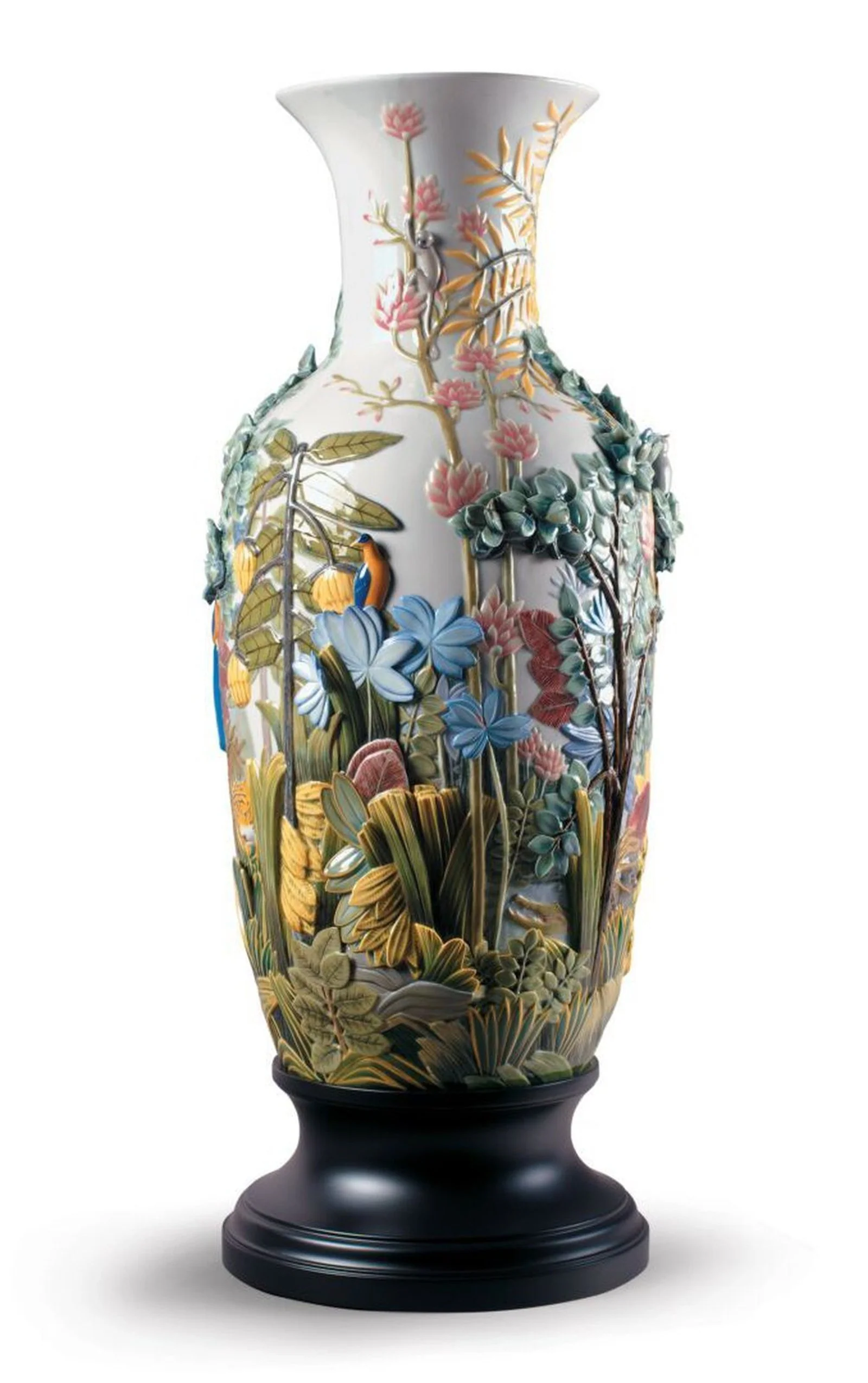 Lladro Paradise Vase Animal Life Figurine - Limited Edition - Image 2