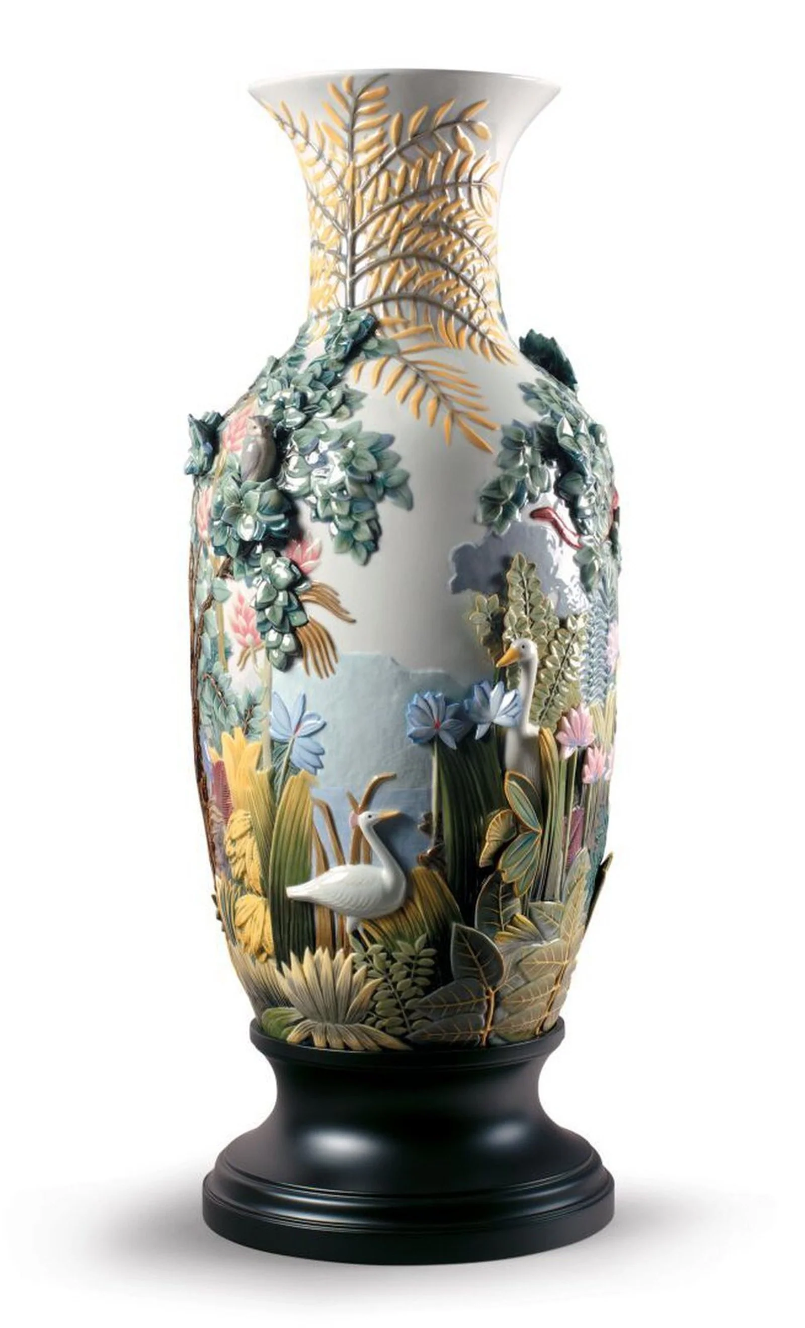 Lladro Paradise Vase Animal Life Figurine - Limited Edition - Image 4