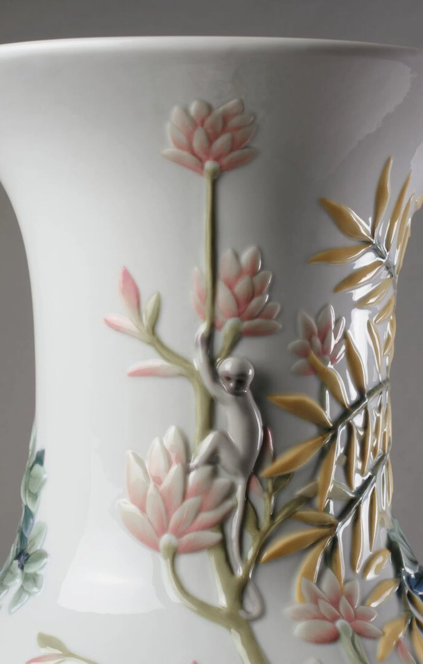 Lladro Paradise Vase Sculpture - Limited Edition - Image 14