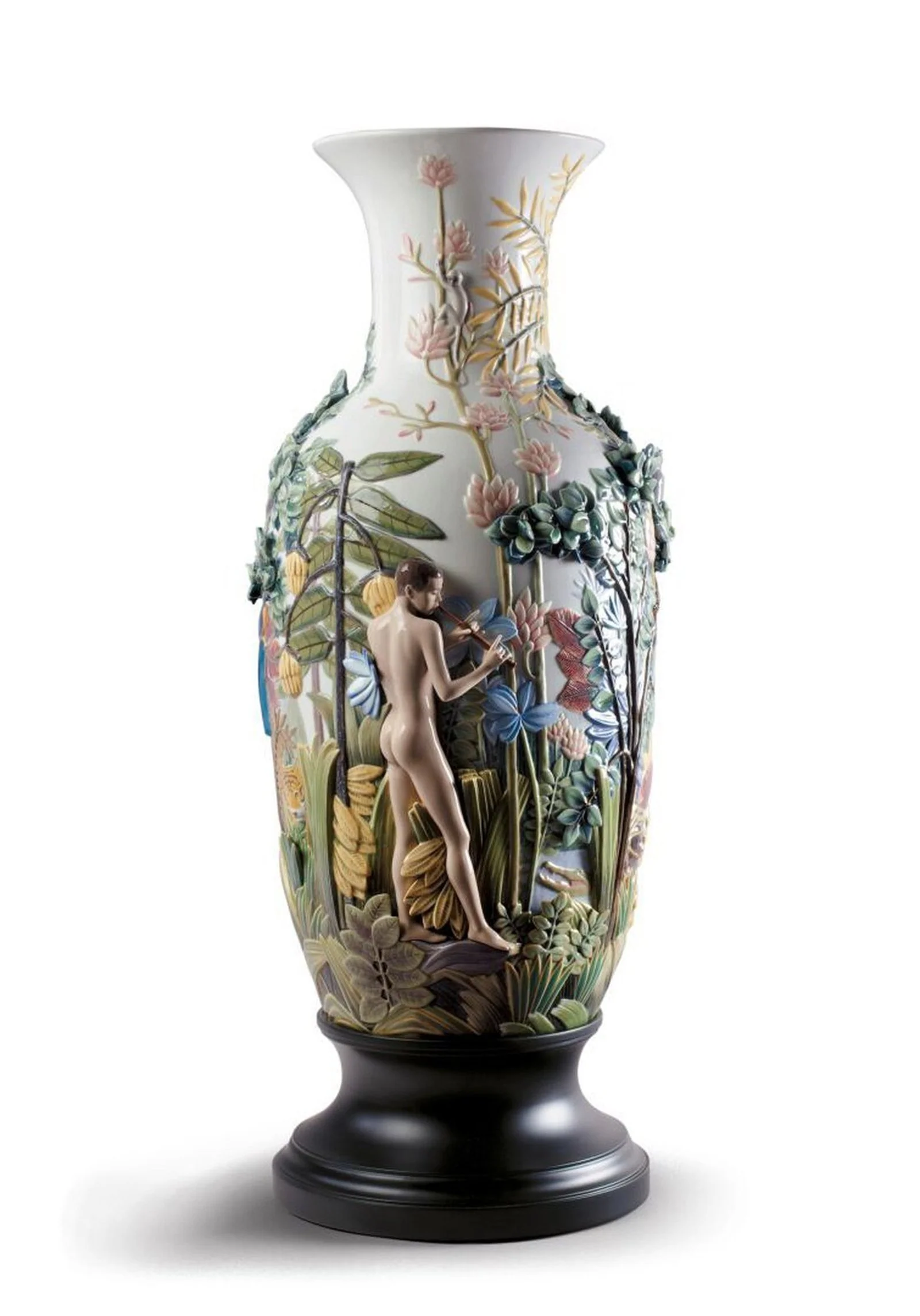 Lladro Paradise Vase Sculpture - Limited Edition - Image 4
