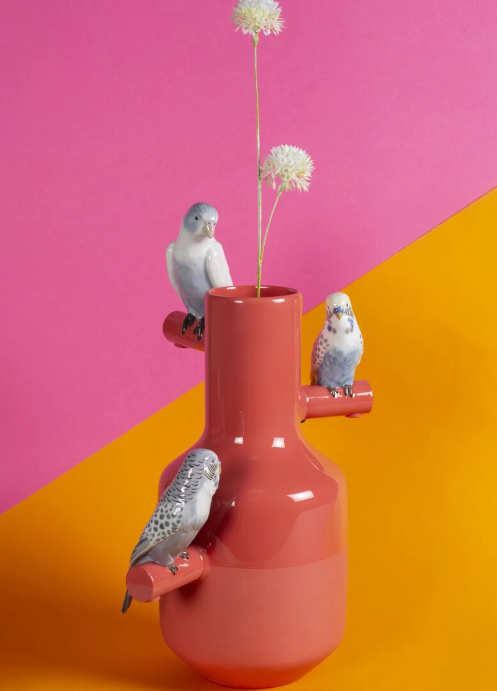 Lladro Parrot Parade Vase - Image 11