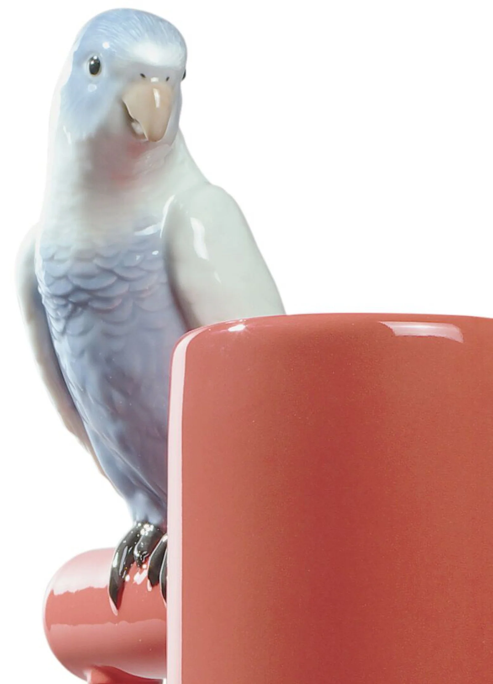 Lladro Parrot Parade Vase - Image 4