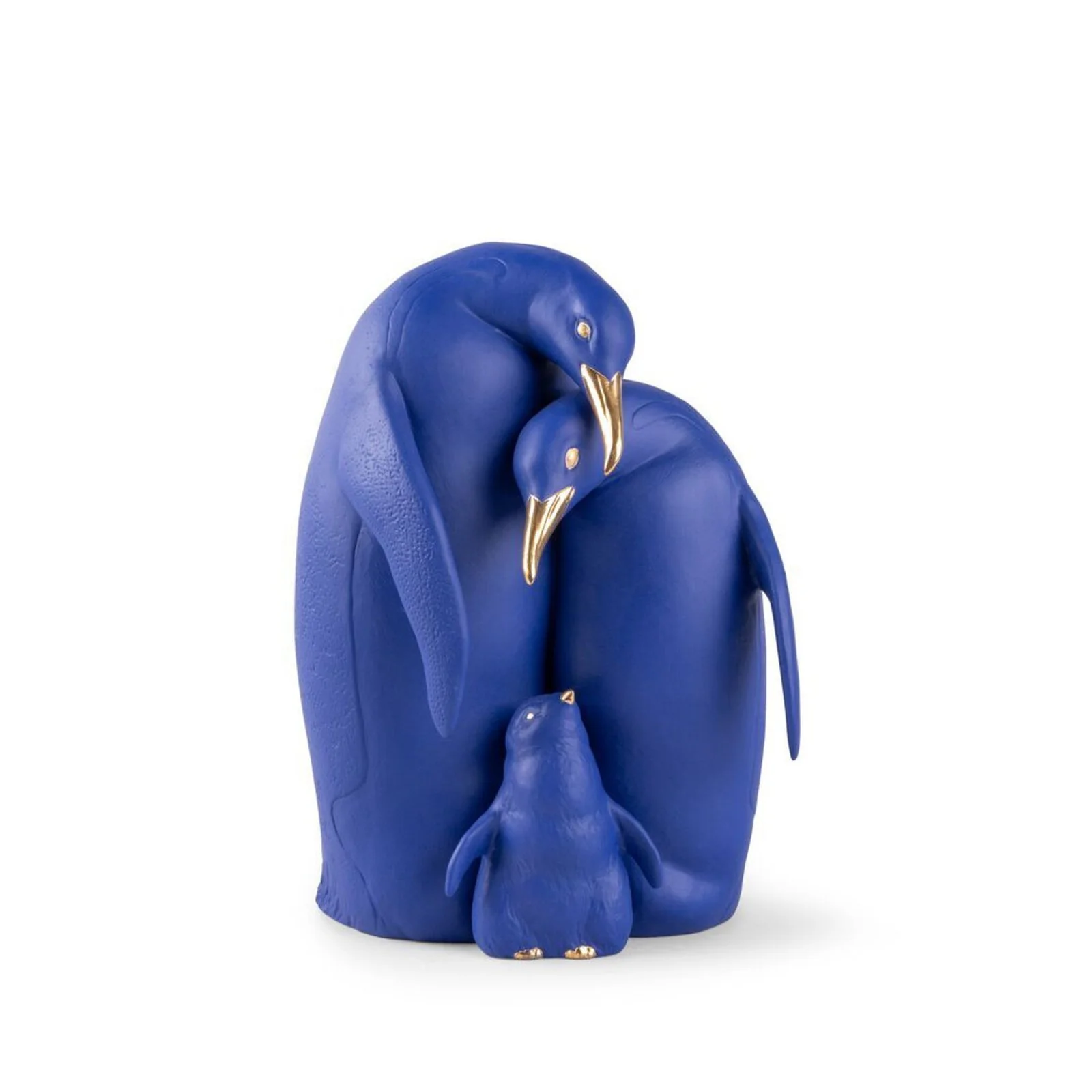 Lladro Penguin Family Figurine - Image 4