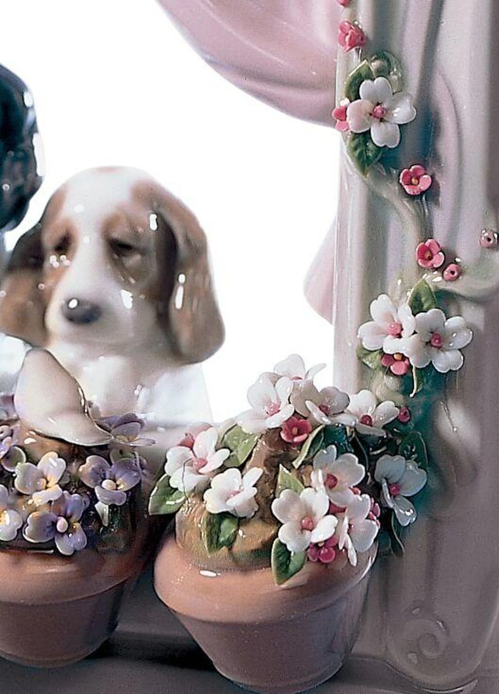 Lladro Please Come Home Dogs Figurine - Image 2