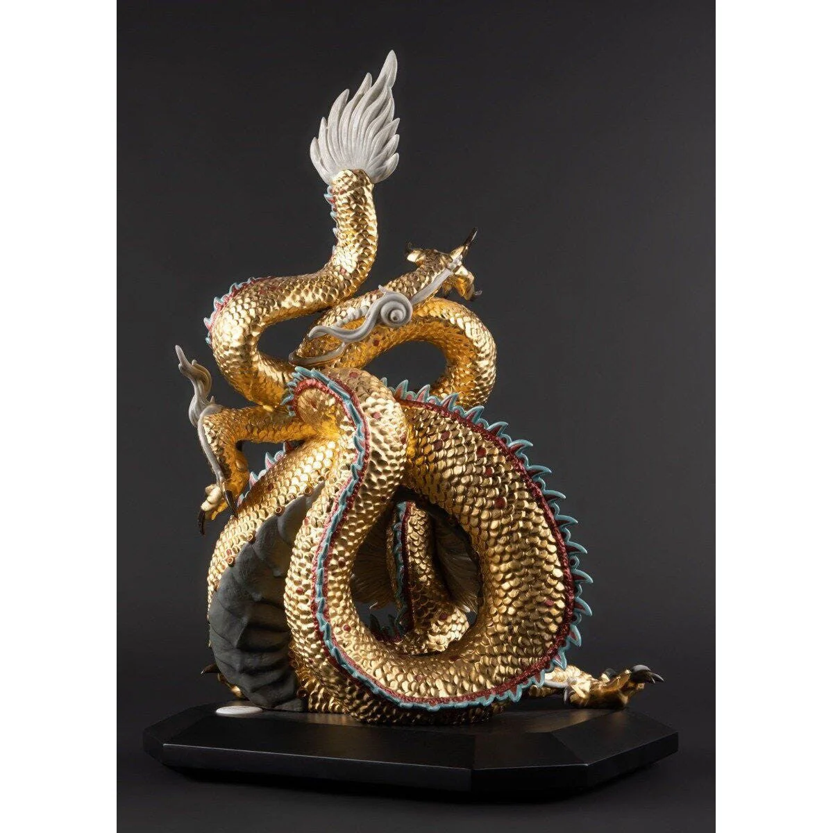 Lladro Protective Dragon(Golden)-Special Edition - Image 5