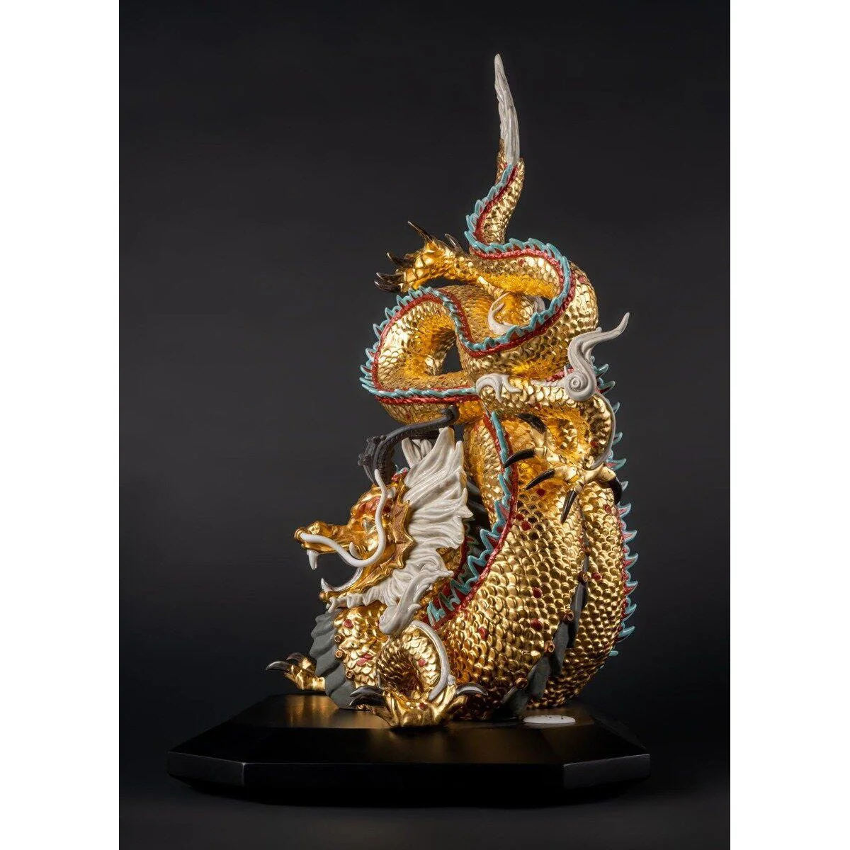 Lladro Protective Dragon(Golden)-Special Edition - Image 6