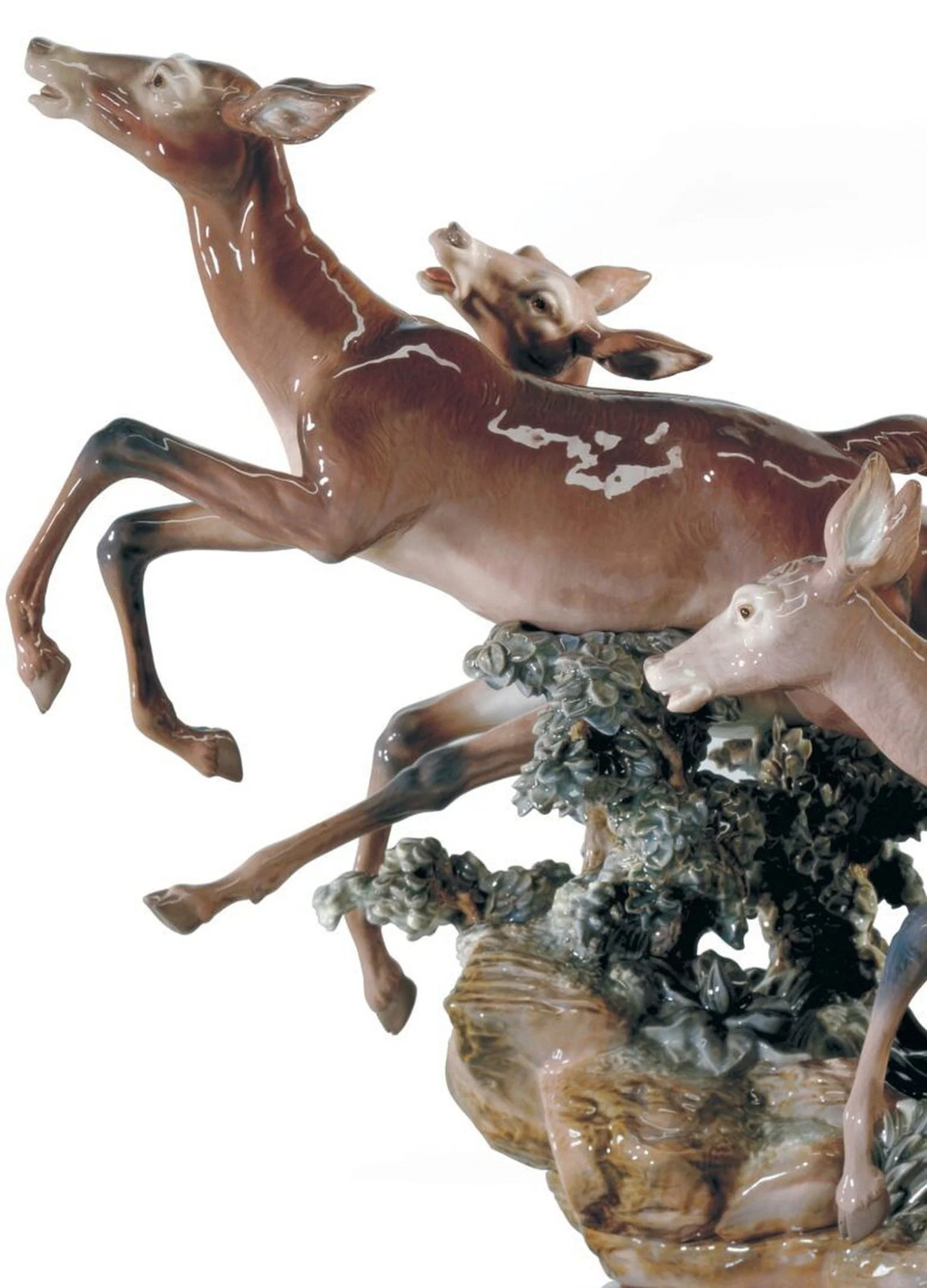Lladro Pursued Deer Sculpture - Limited Edition - Image 3