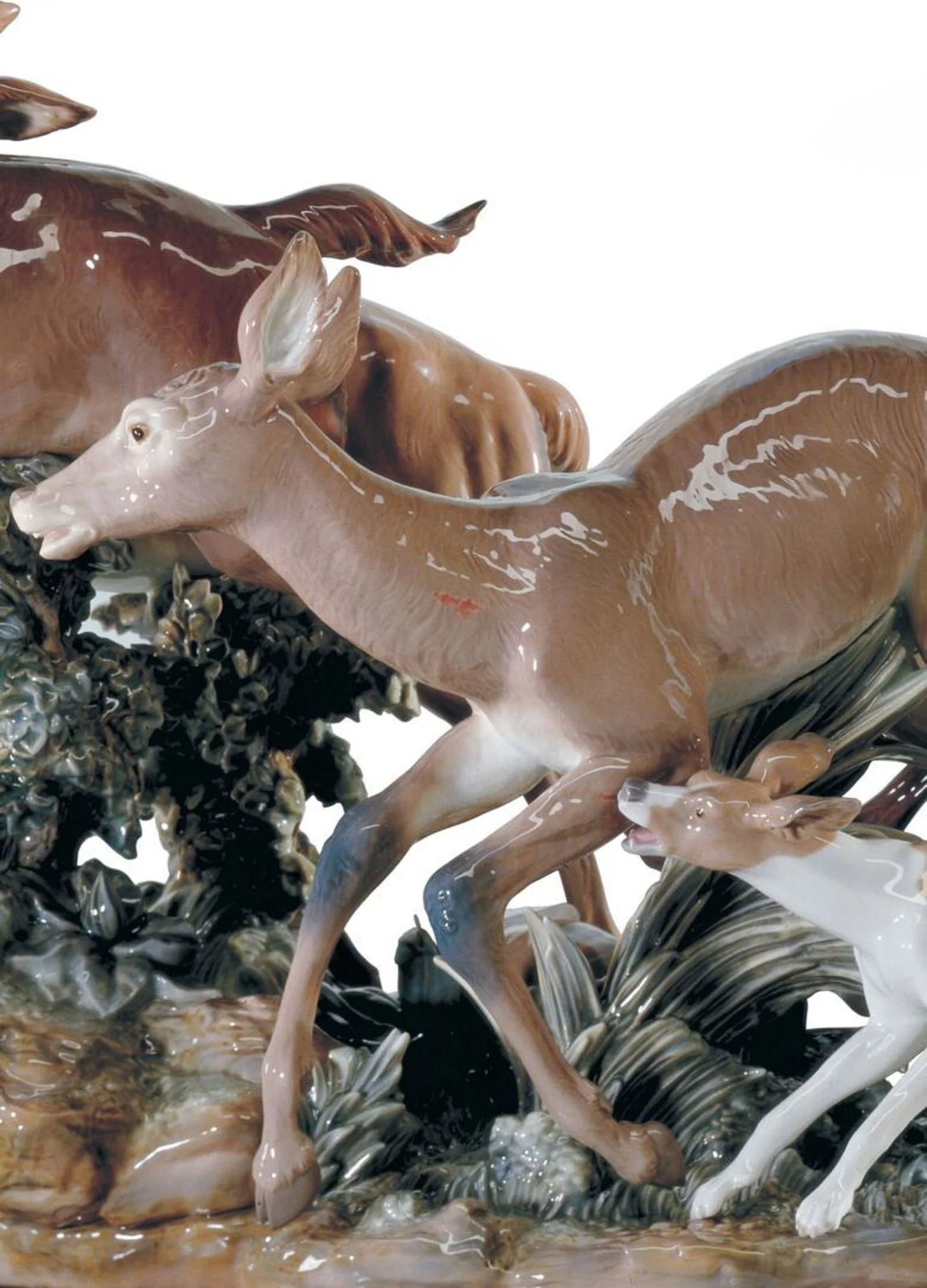 Lladro Pursued Deer Sculpture - Limited Edition - Image 4