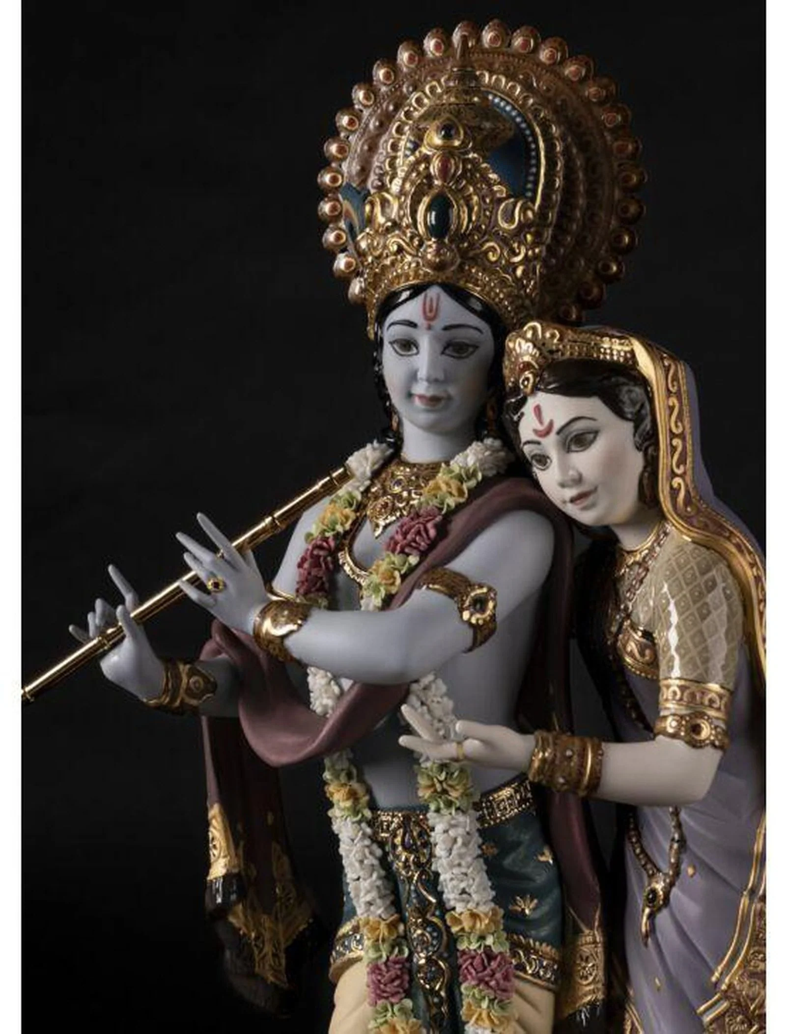 Lladro Radha Krishna Sculpture - Limited edition - Image 10
