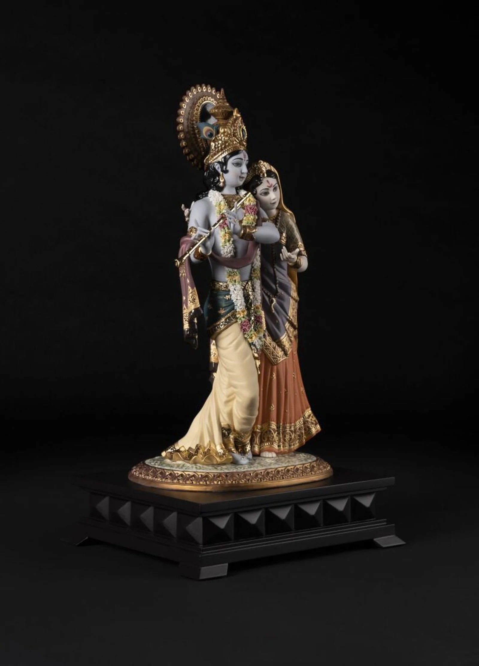 Lladro Radha Krishna Sculpture - Limited edition - Image 2