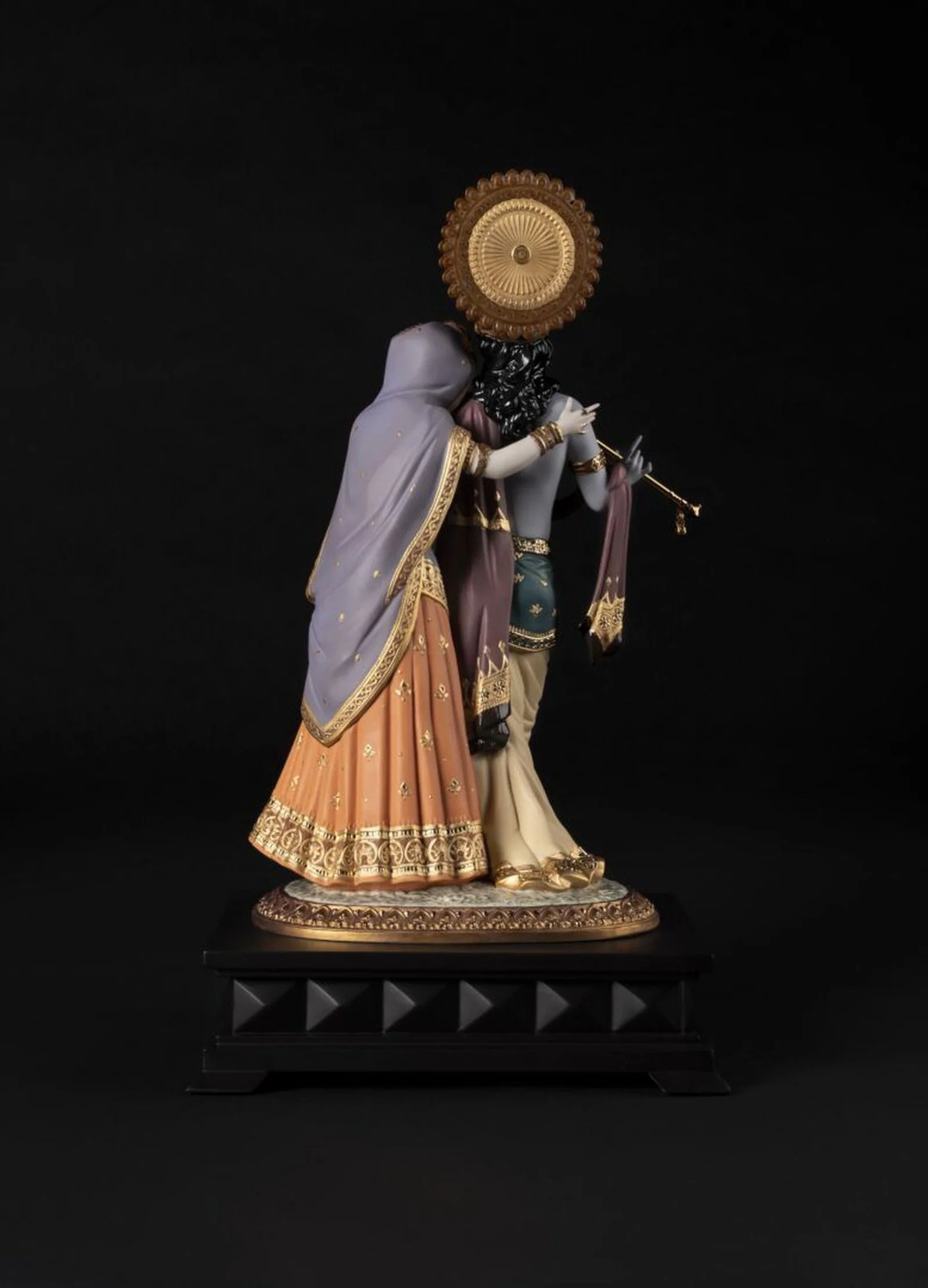 Lladro Radha Krishna Sculpture - Limited edition - Image 3