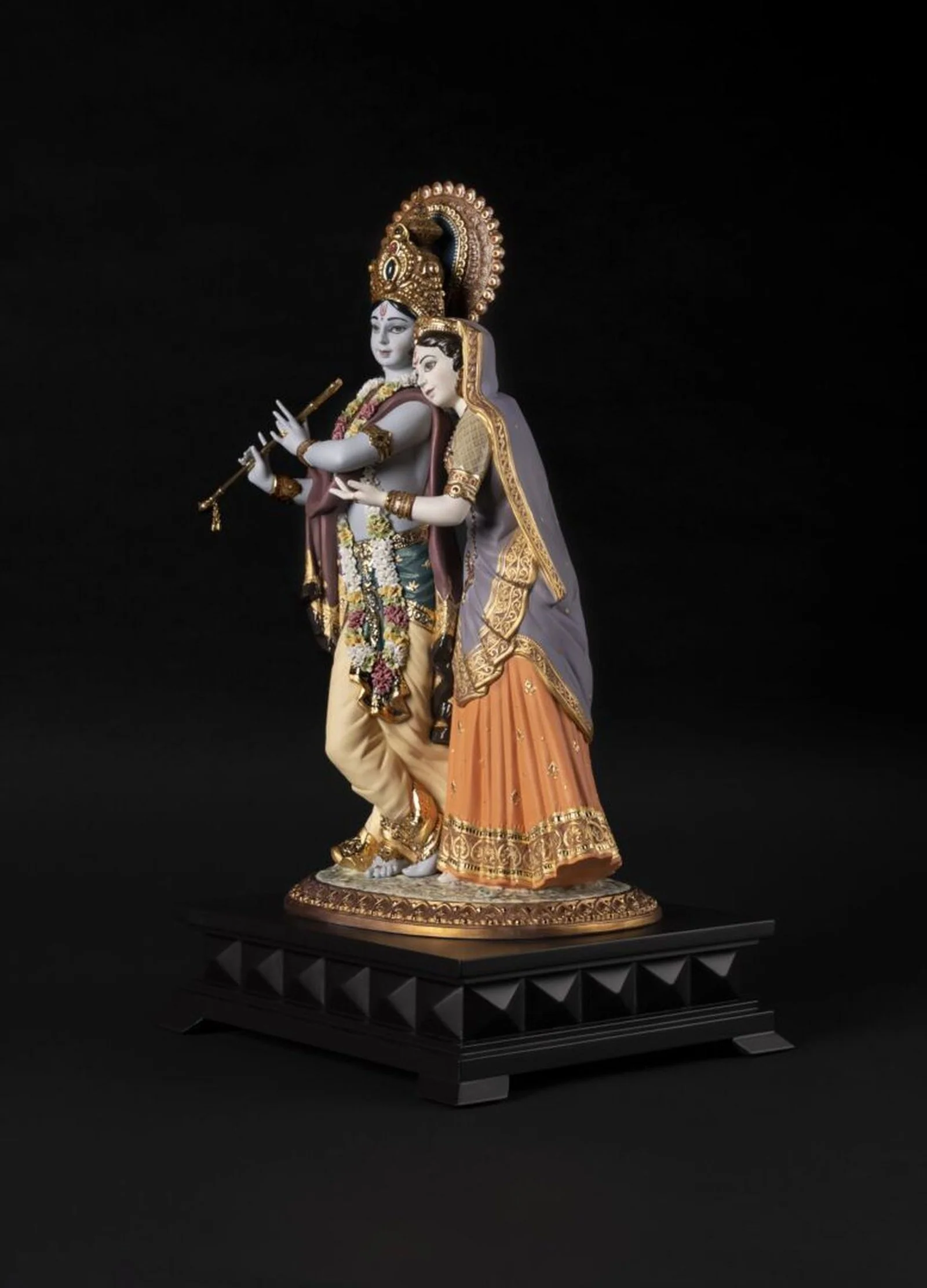 Lladro Radha Krishna Sculpture - Limited edition - Image 4