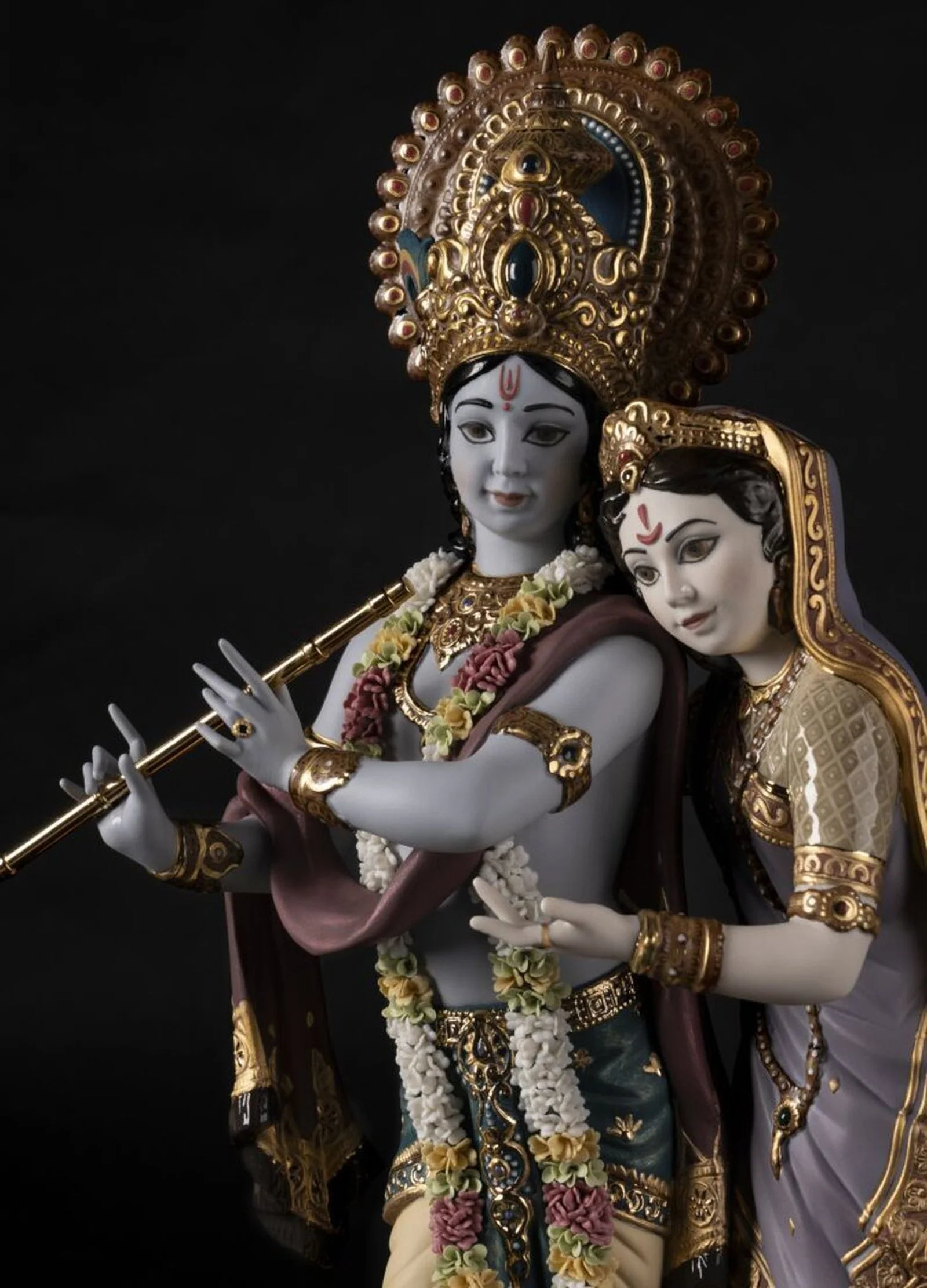 Lladro Radha Krishna Sculpture - Limited edition - Image 5