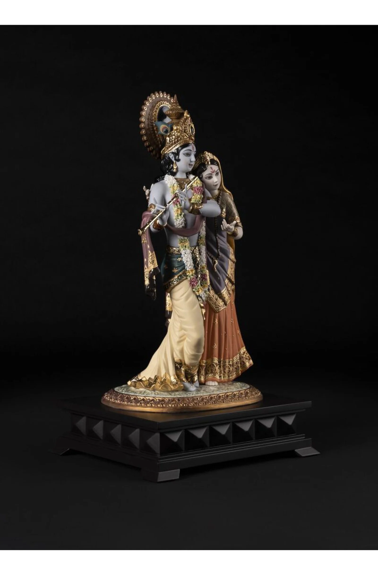 Lladro Radha Krishna Sculpture - Limited edition - Image 7