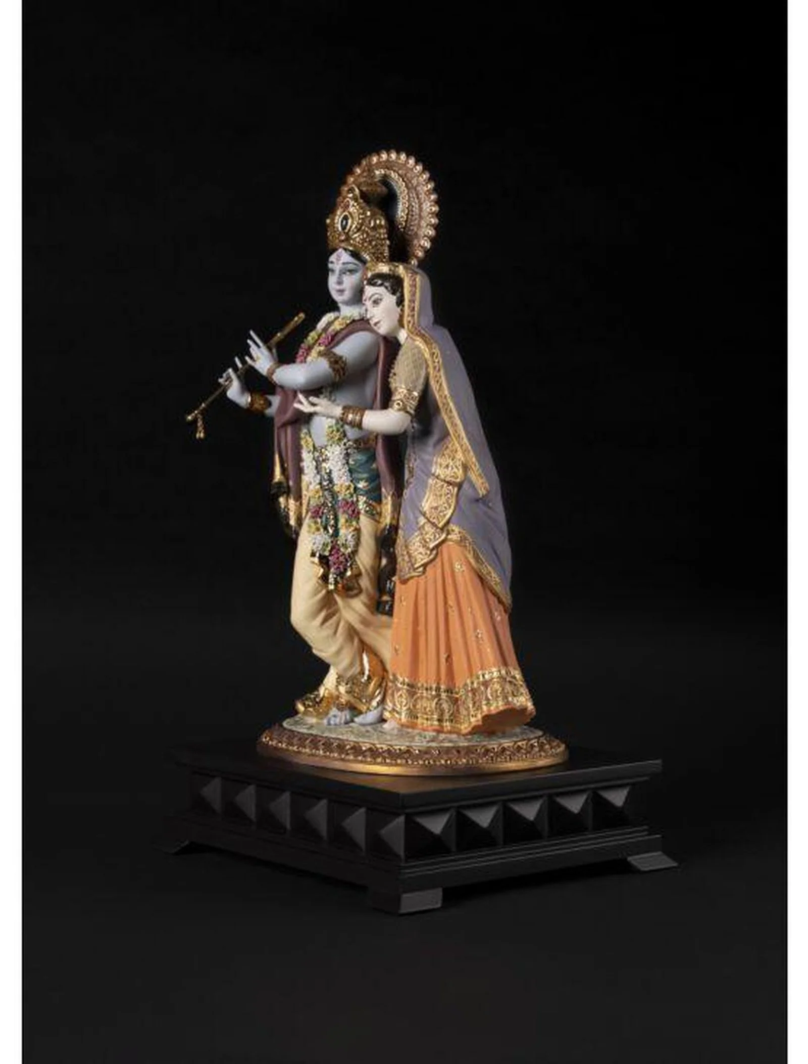 Lladro Radha Krishna Sculpture - Limited edition - Image 9