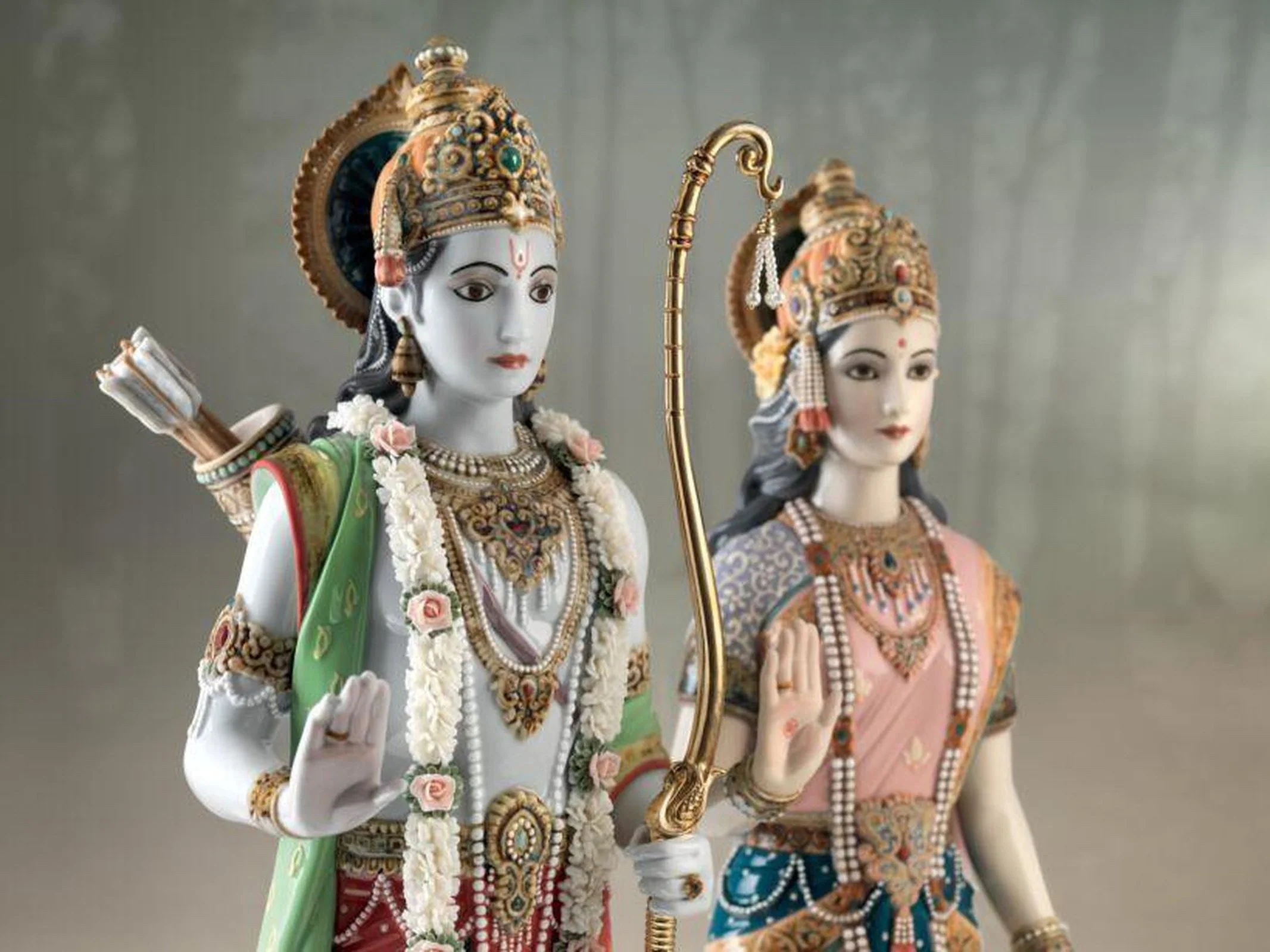 Lladro Rama and Sita Sculpture Limited Edition - Image 2