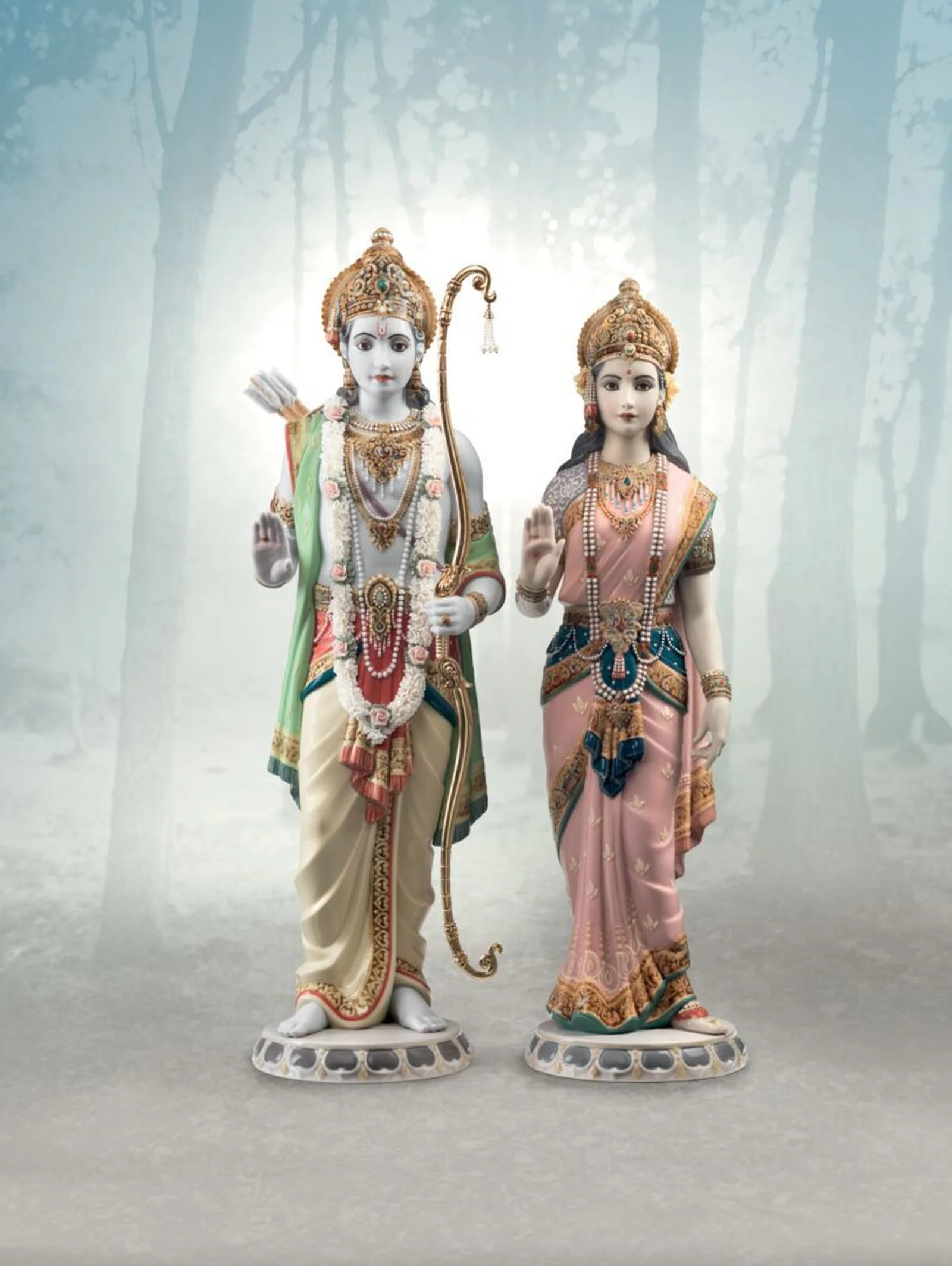 Lladro Rama and Sita Sculpture Limited Edition - Image 5