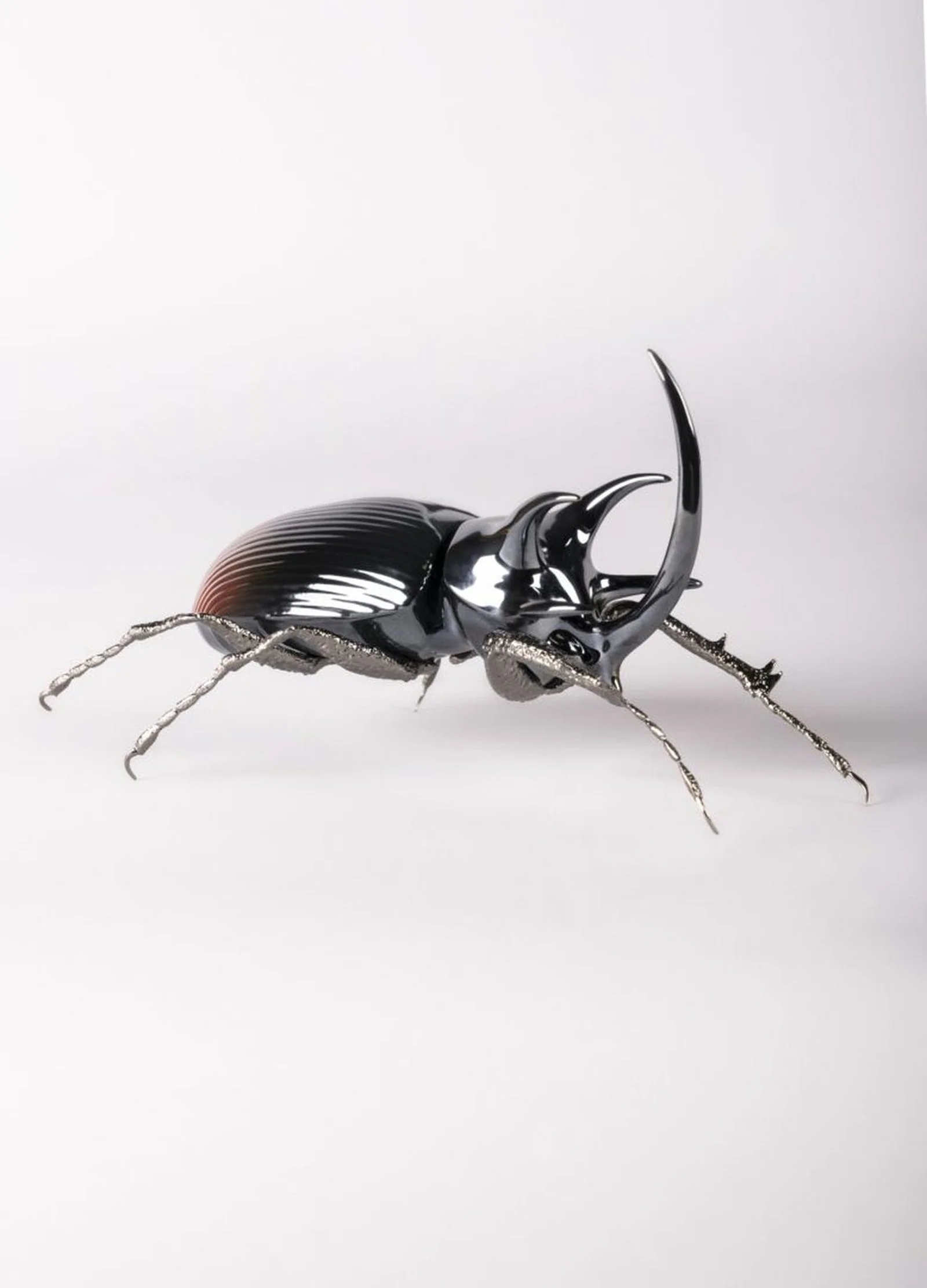 Lladro Rhinoceros Beetle Figurine - Image 3