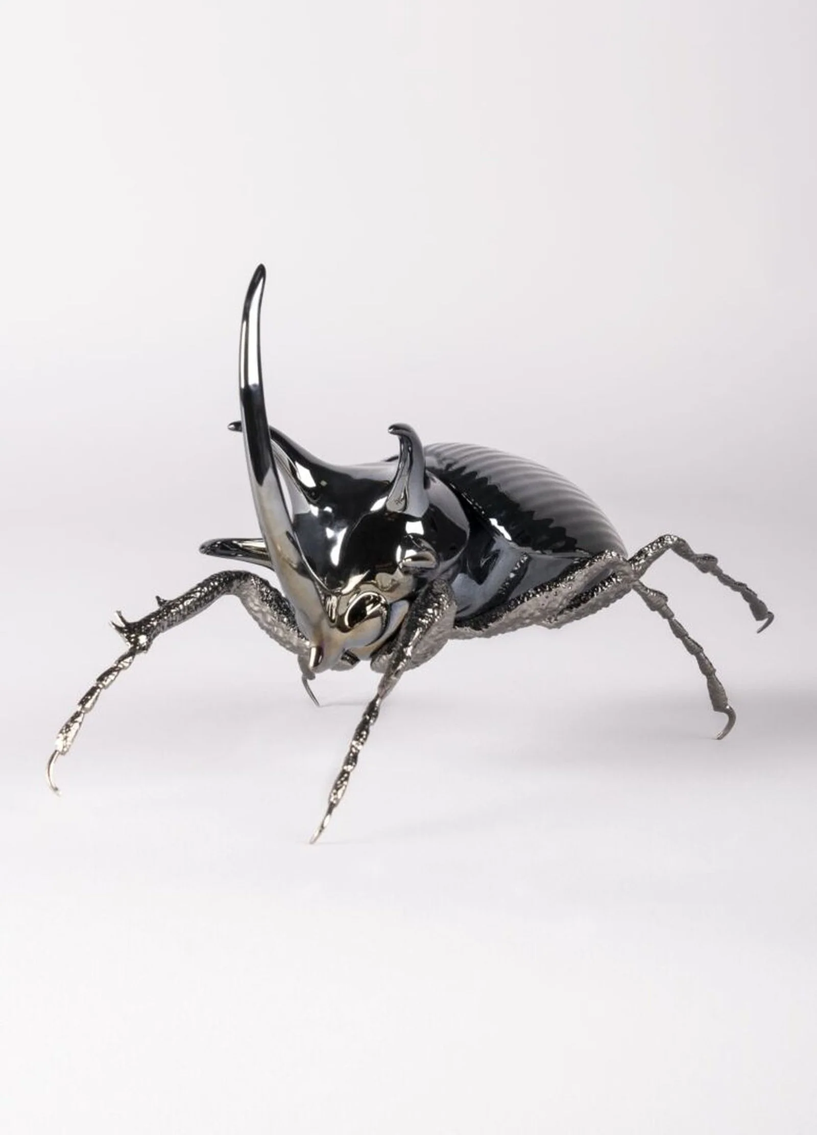 Lladro Rhinoceros Beetle Figurine - Image 4
