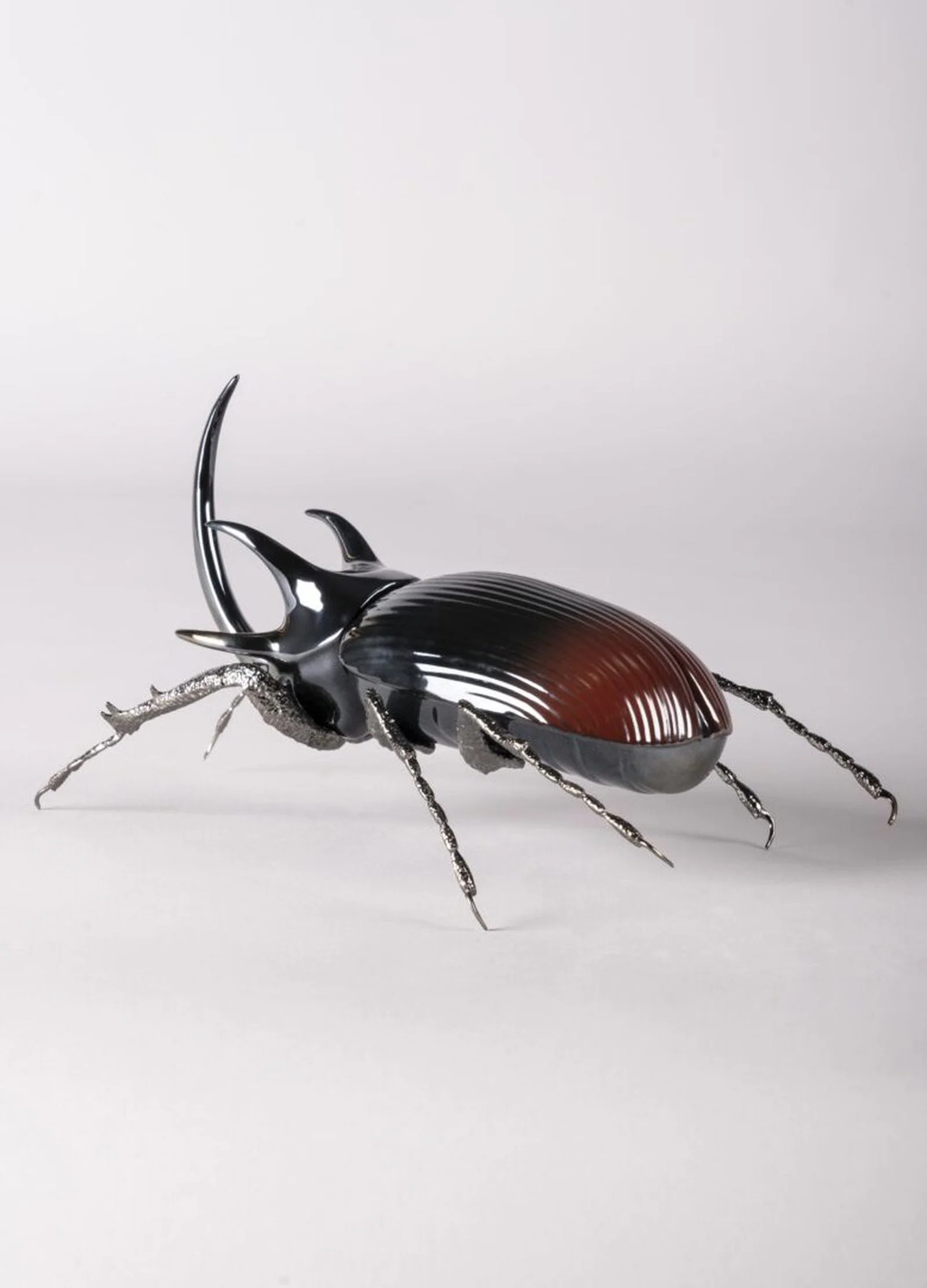 Lladro Rhinoceros Beetle Figurine - Image 5