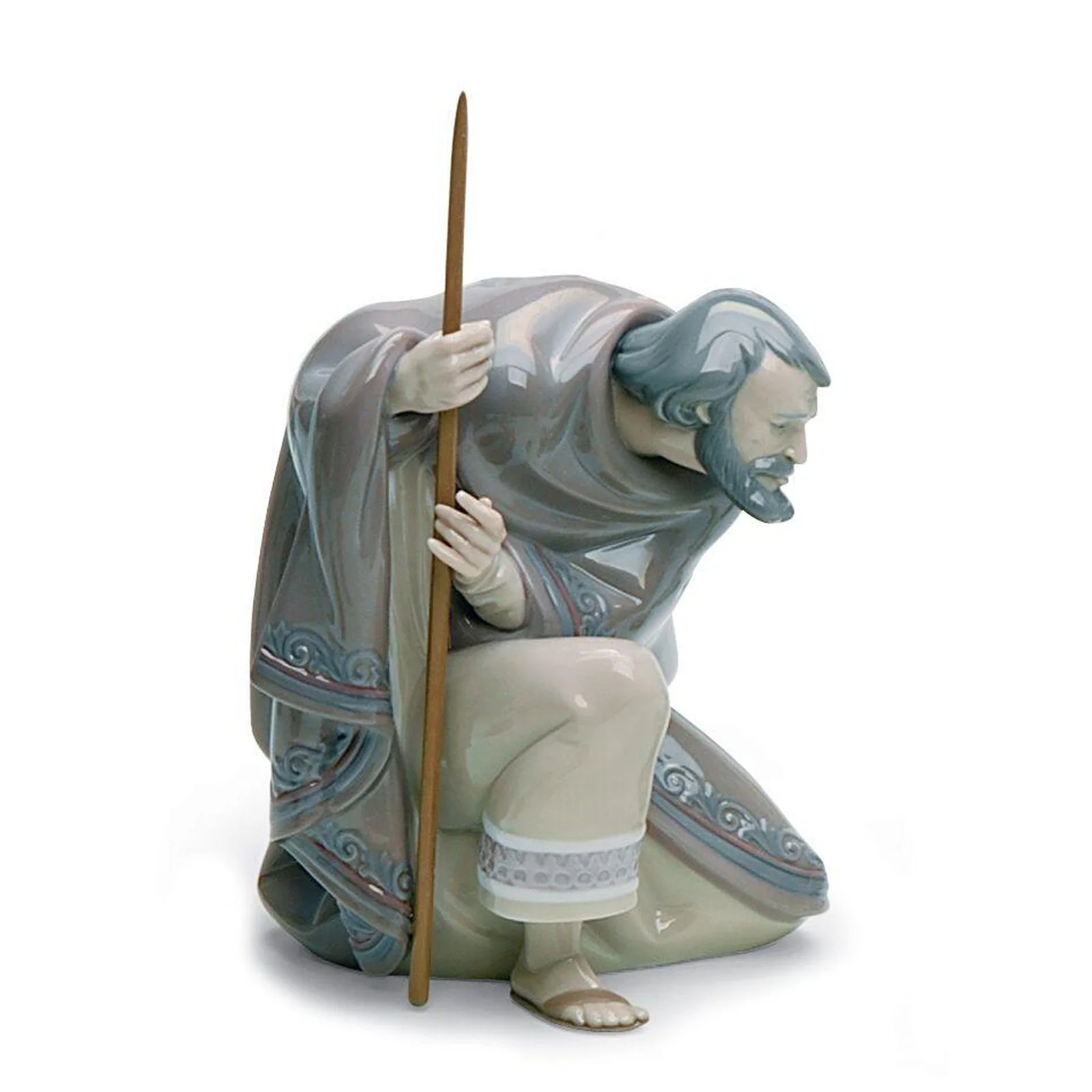 Lladro Saint Joseph Nativity Figurine - Image 3